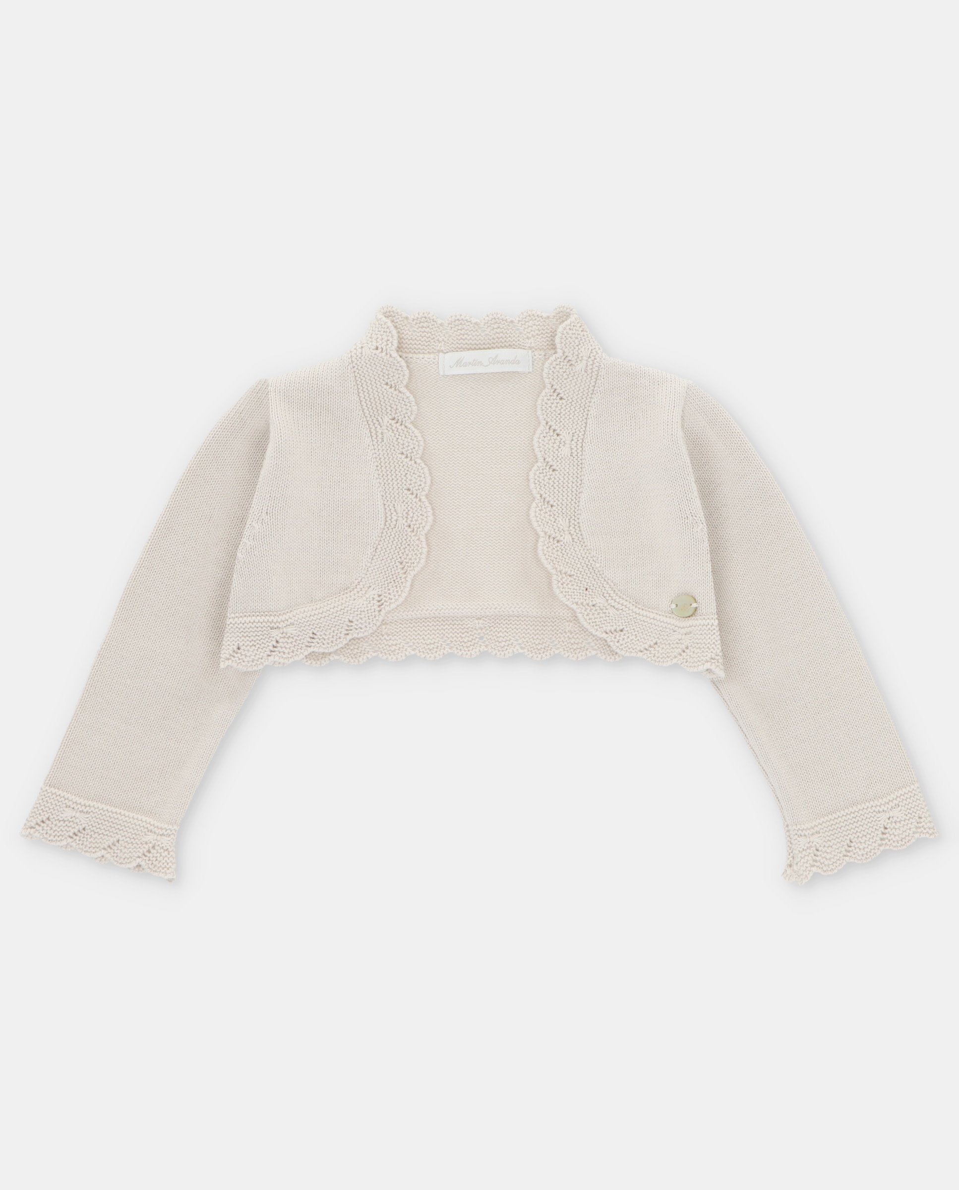 Imagem 0 de Casaco Bolero com Perfurados