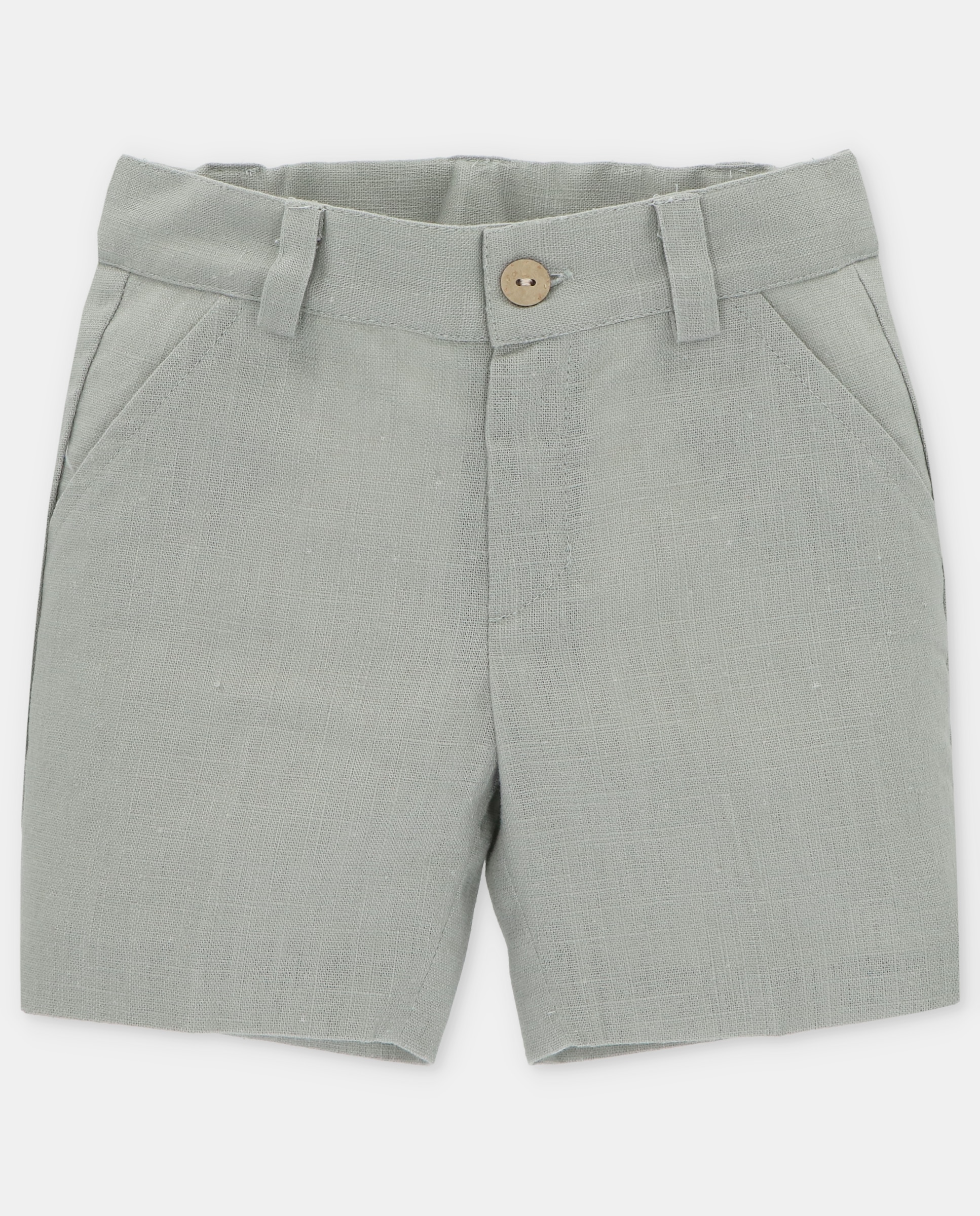 Imagem 0 de Bermudas Infantil de Linho com Bolsos