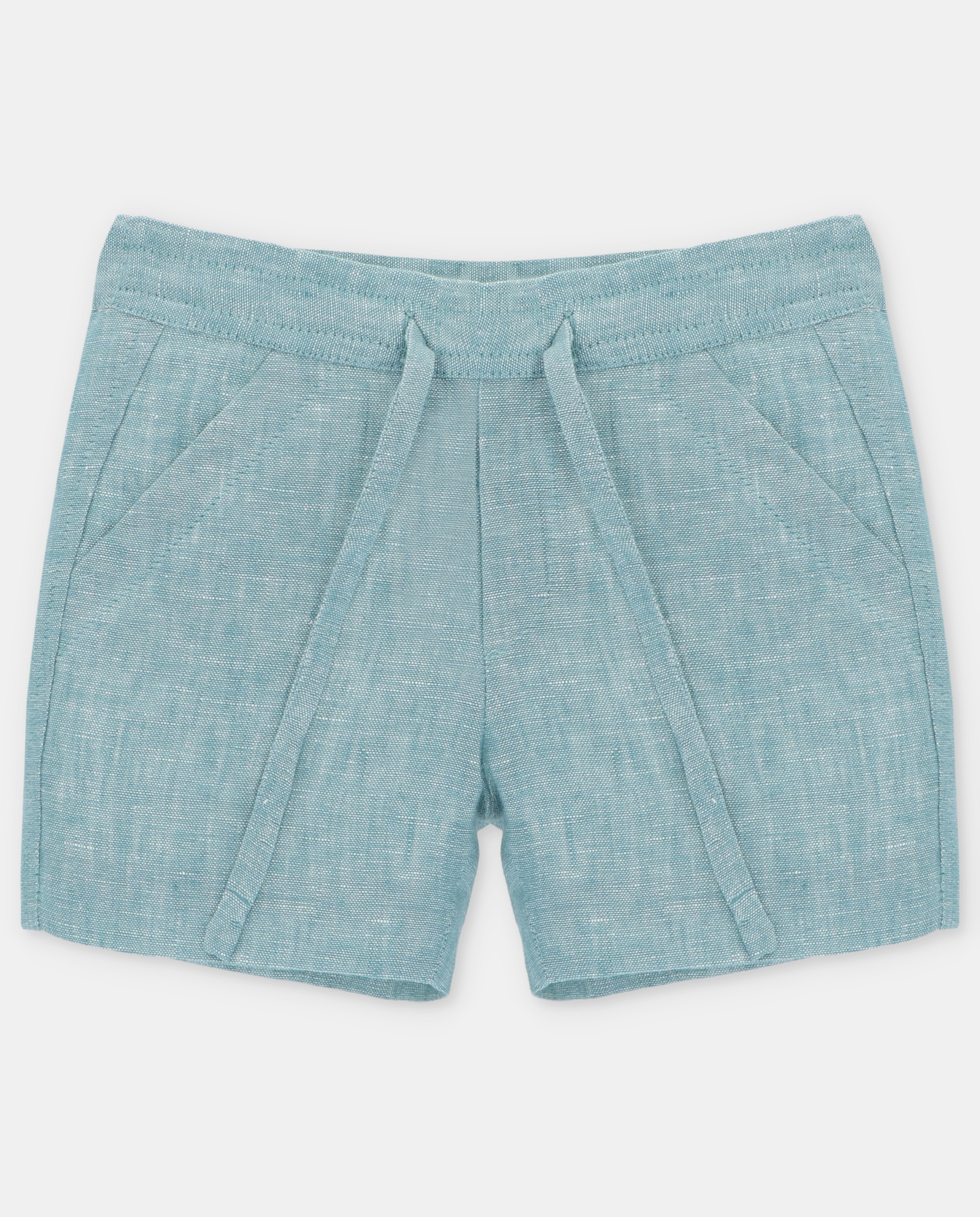 Imagem 0 de Bermudas Infantil de Linho com Bolsos