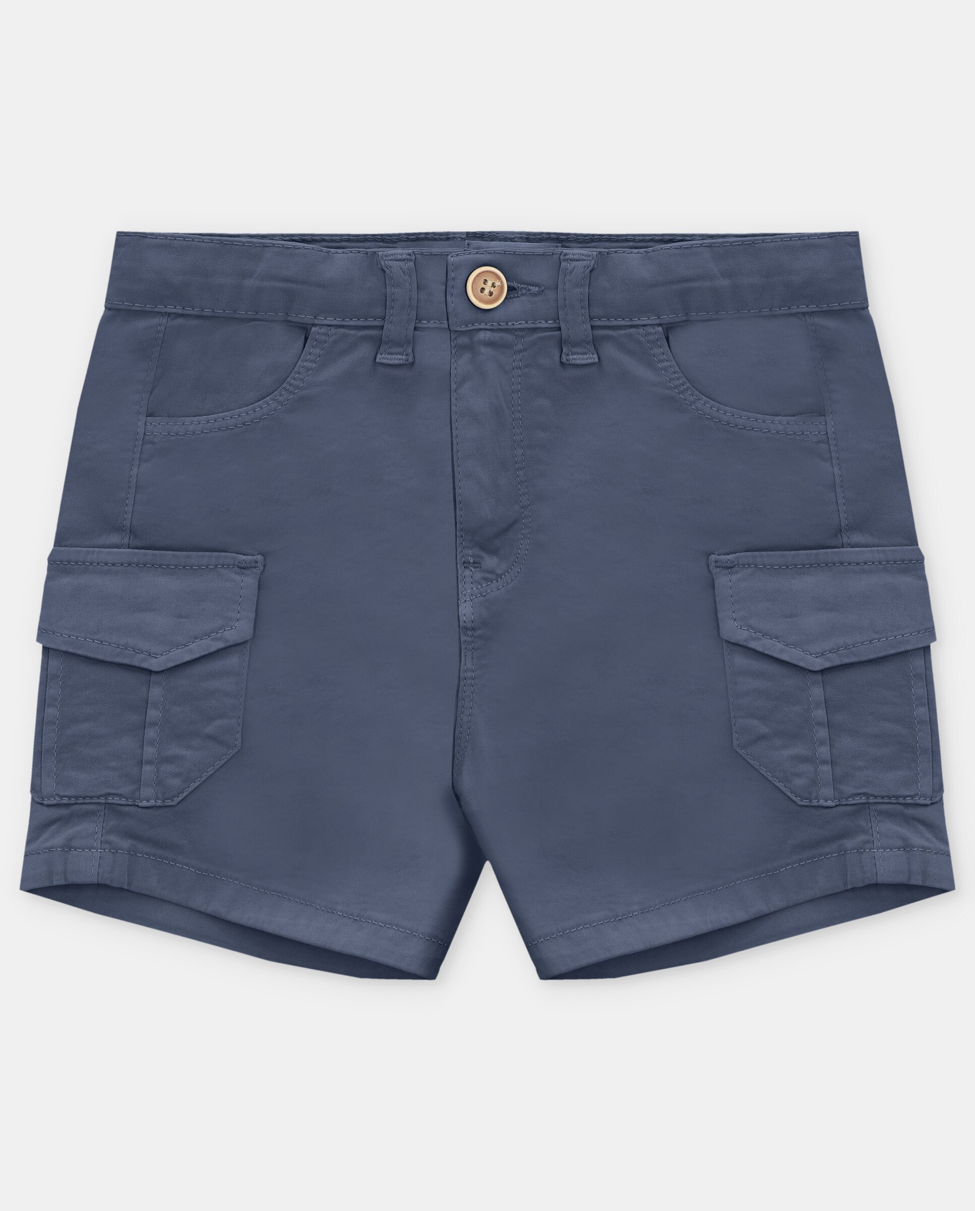 Imagem 0 de Calças Cargo para Bebé de Sarja com Bolsos