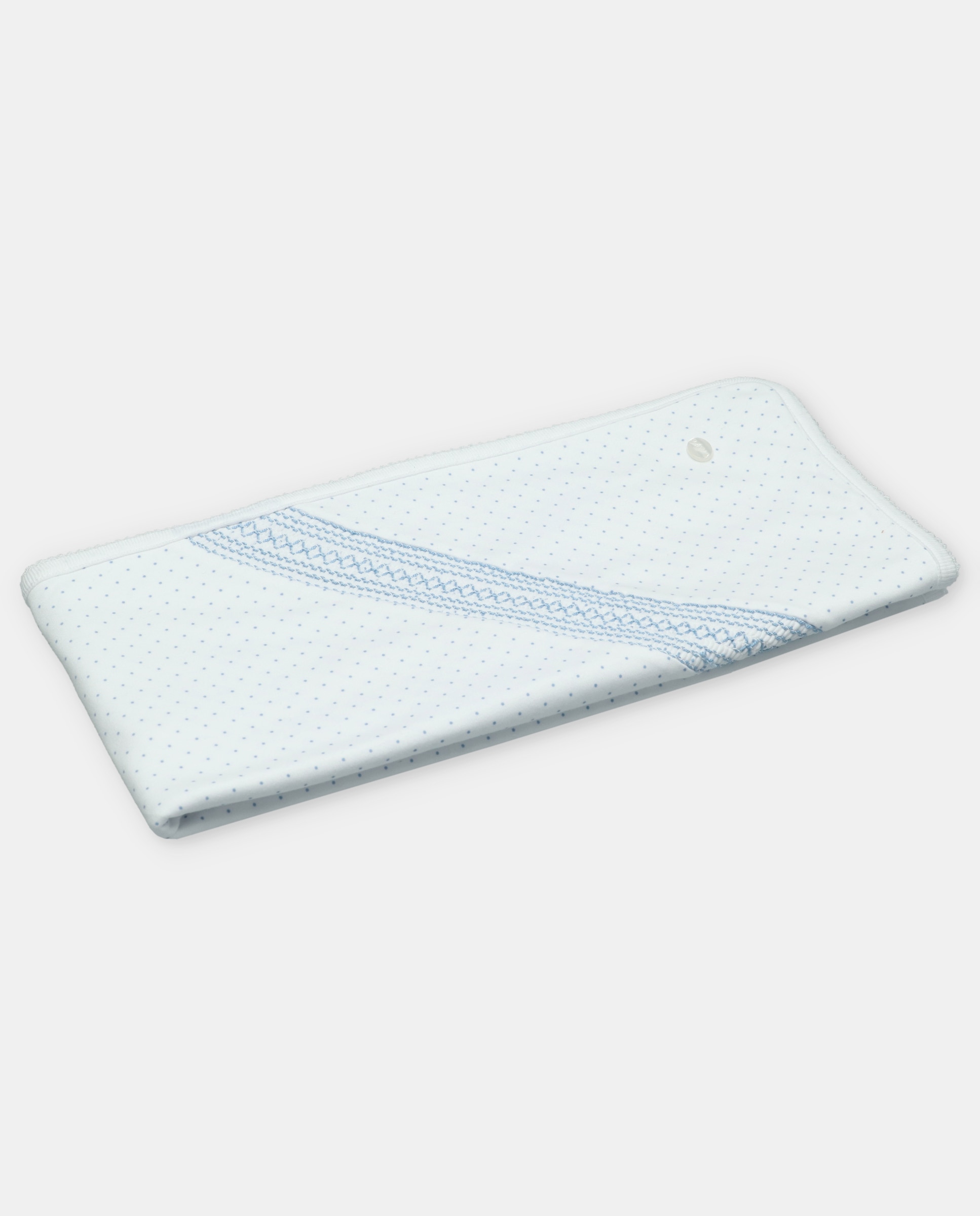 Imagem 0 de Xaile para Bebé de Interlock Microestampado com Smock