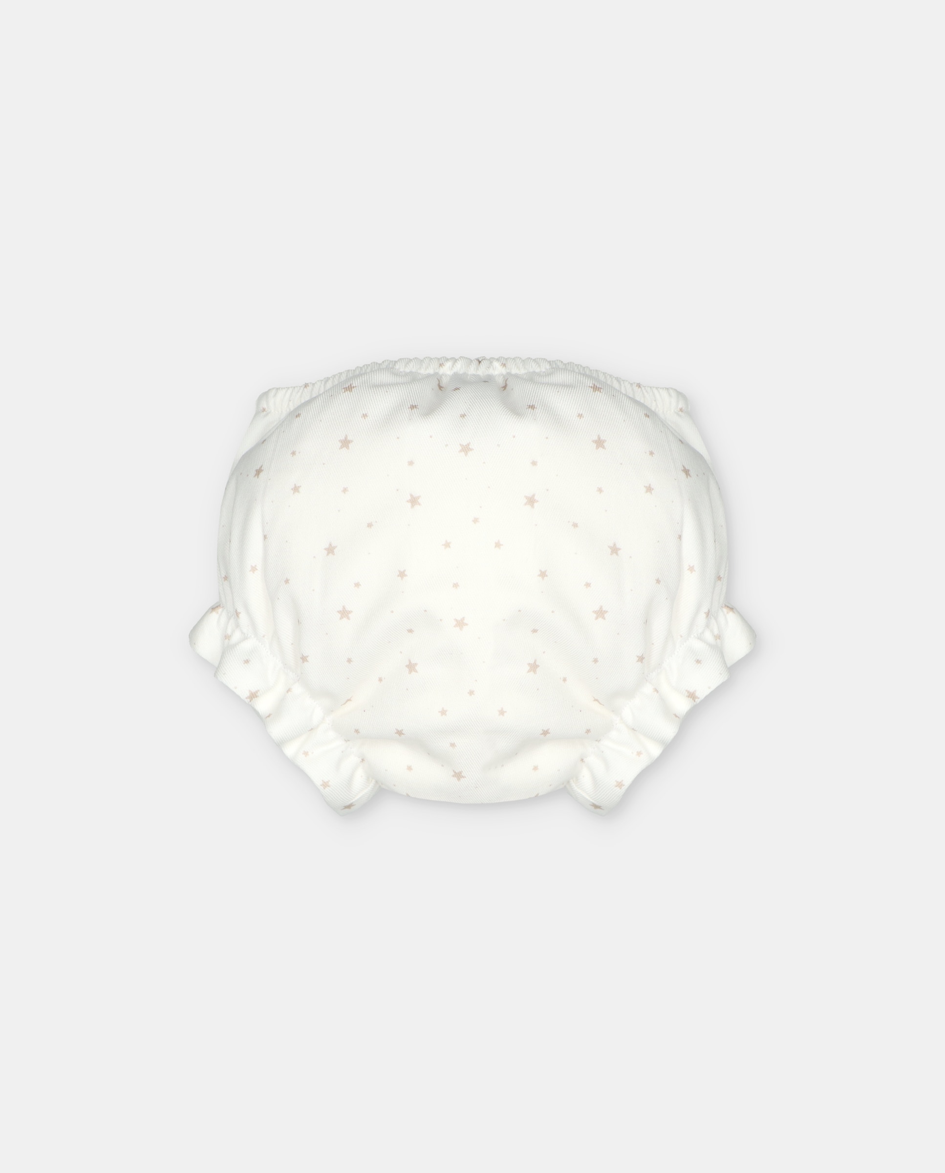 Tapa Fraldas para Bebé de Algodão com Microestampado de Fantasia Areia-2