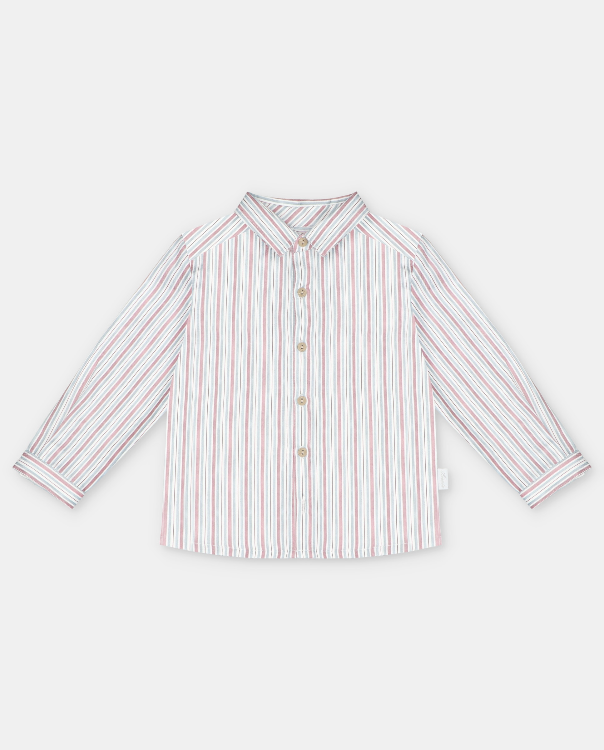 Imagem 0 de Camisa Infantil de Algodão Estampada Às Riscas