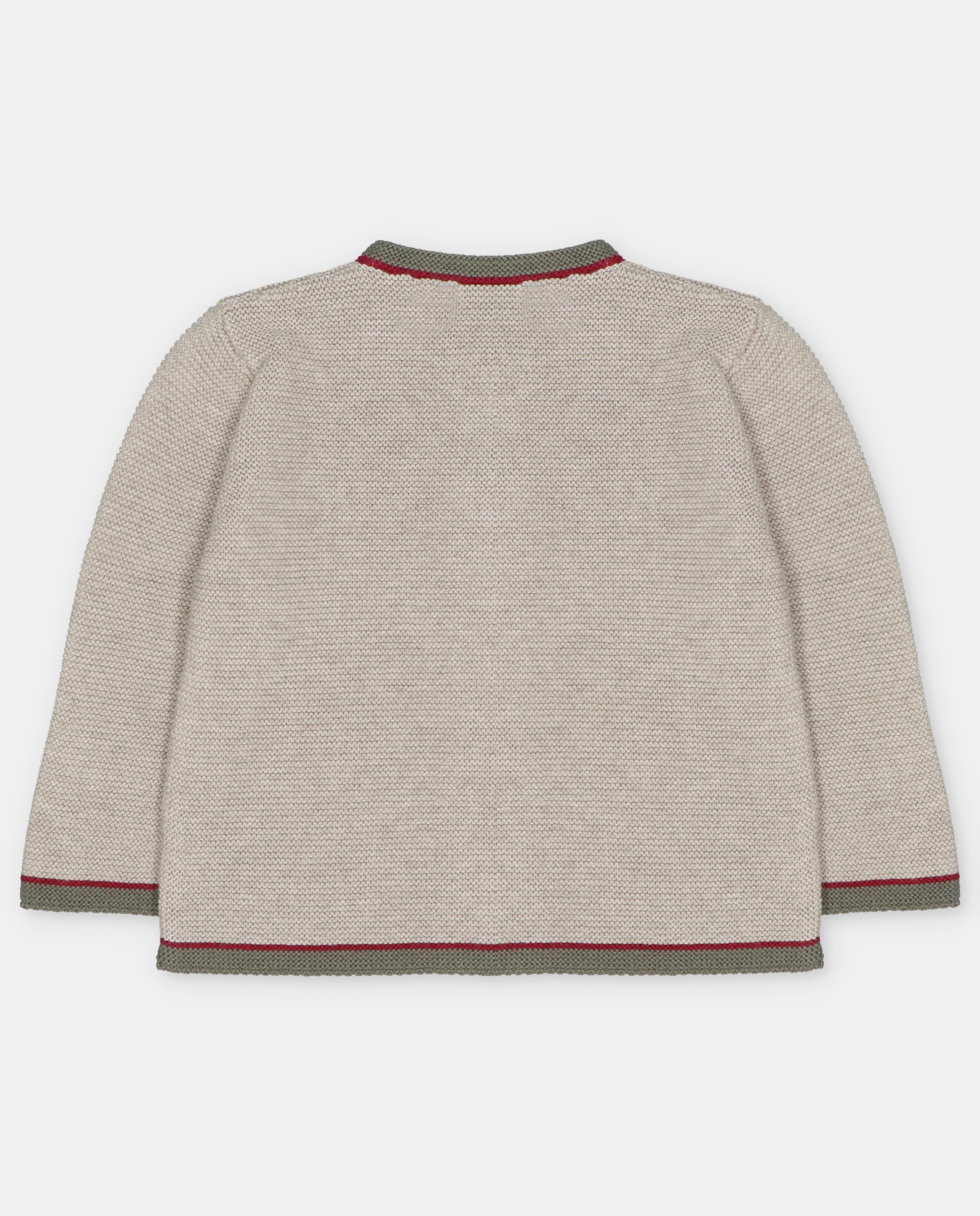 Casaco Infantil Tricot Austríaco com Bolsos Torrado-2