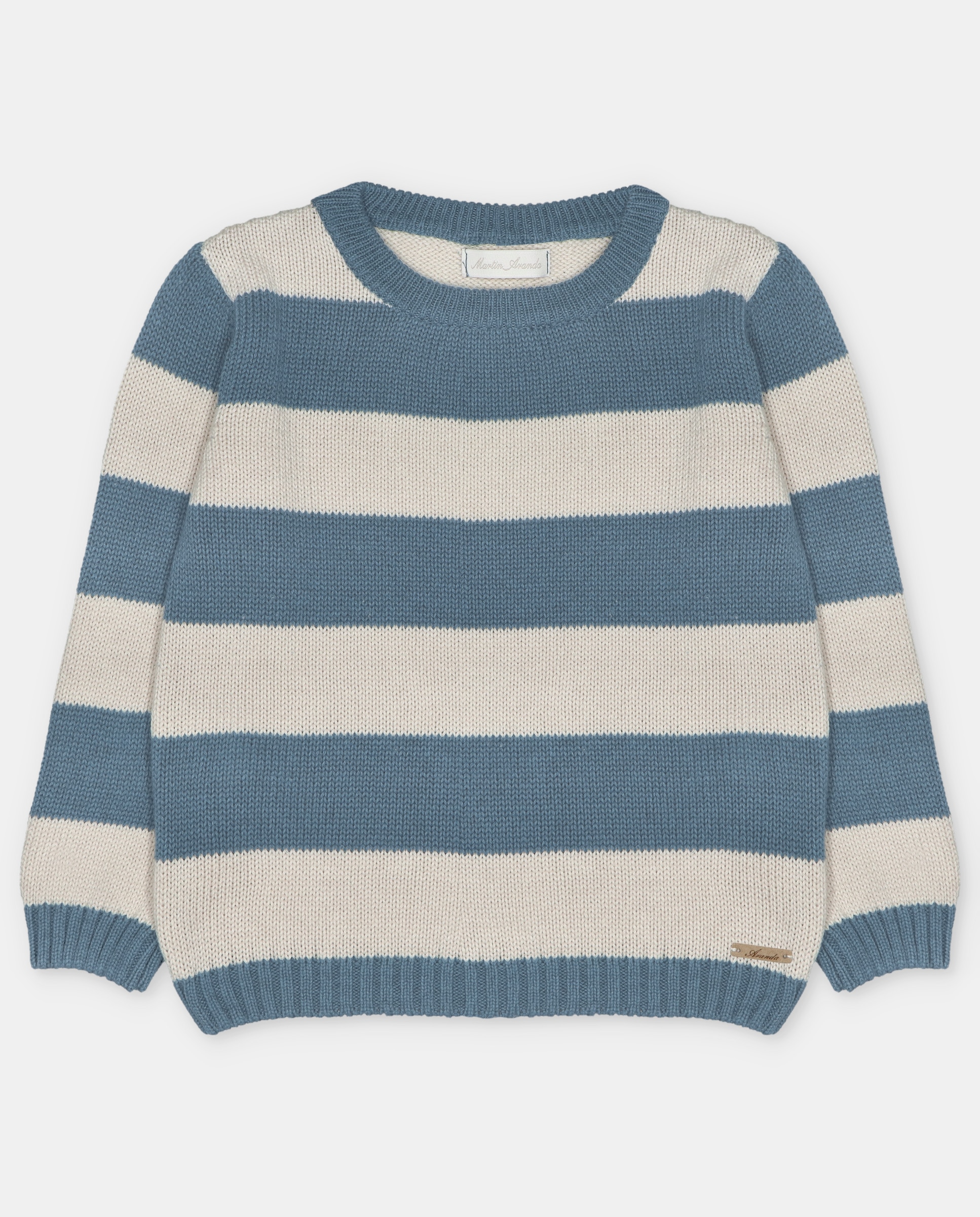 Imagem 0 de Camisola para Bebé Às Riscas Combinadas