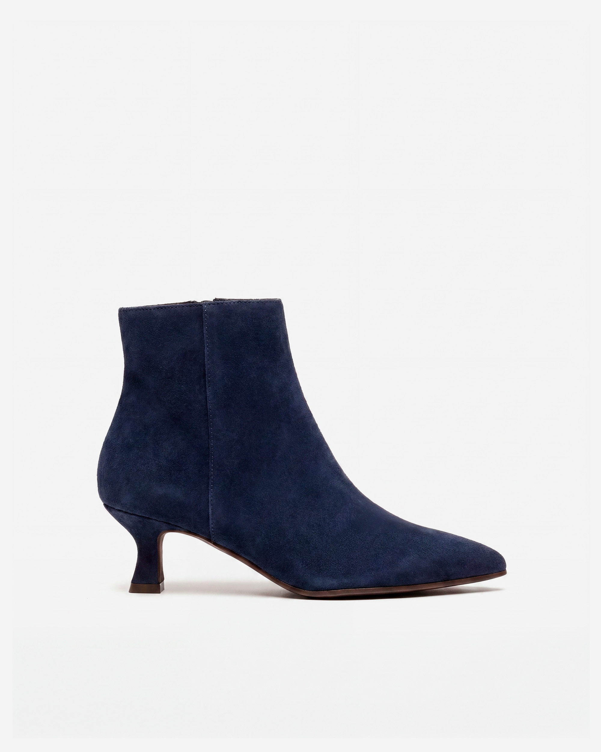 Imagem 0 de Botins de Pele com Fecho Zip