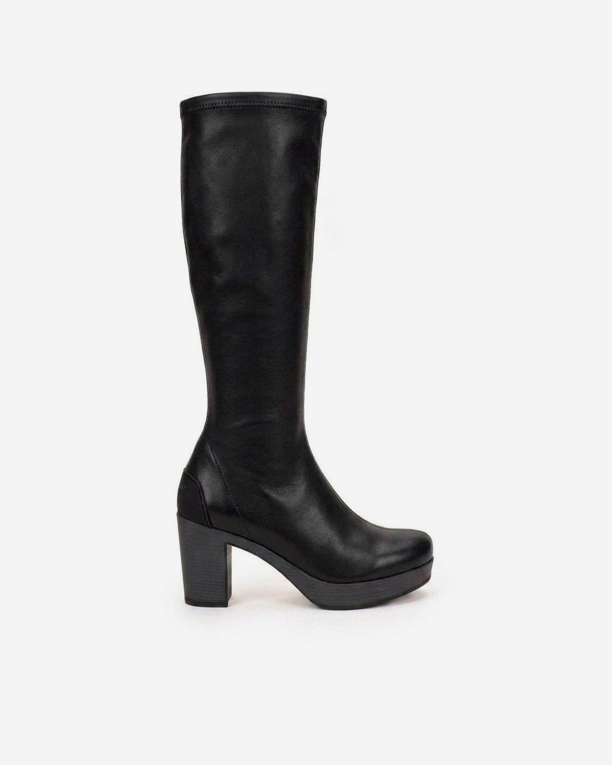 Imagem 0 de Botas Elásticas com Salto e Plataforma