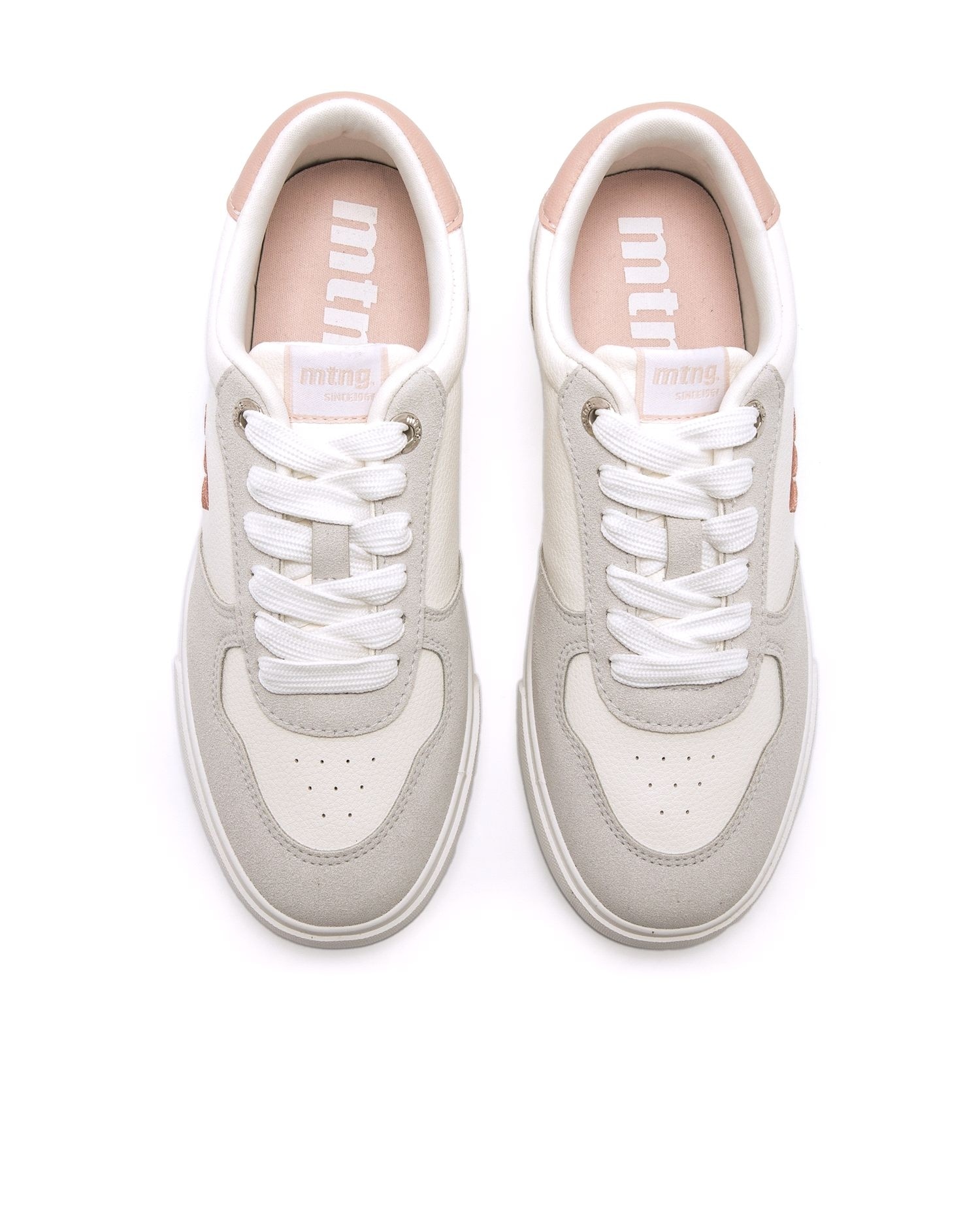 Sapatilhas Desportivas Estilo Bamba Branco / Laranja-4