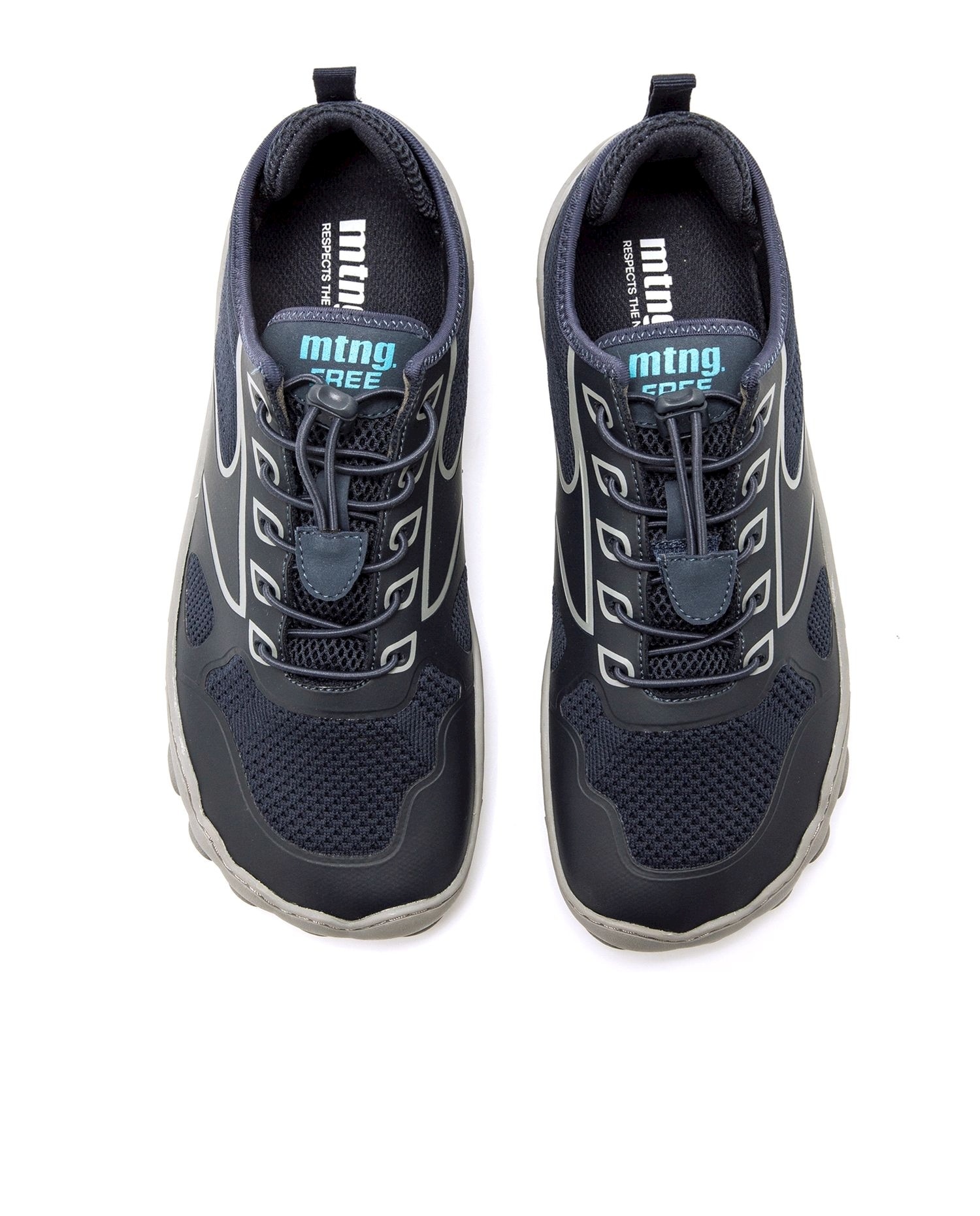 Sapatilhas Desportivas com Piso Respeitoso e Estilo Técnico Azul-2