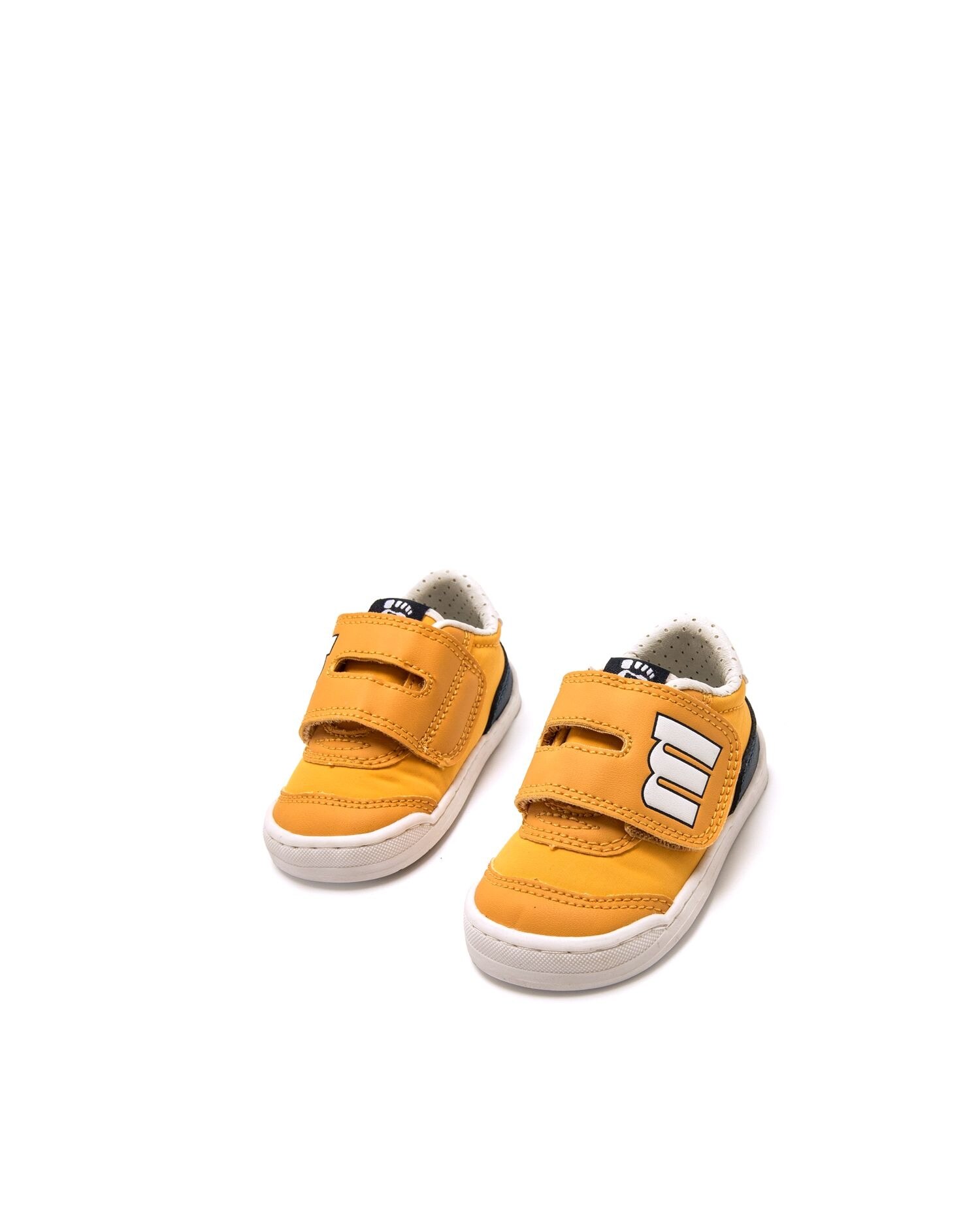 Sapatilhas Desportivas para Bebé com Piso Suave e Velcro Amarelo / Preto-6