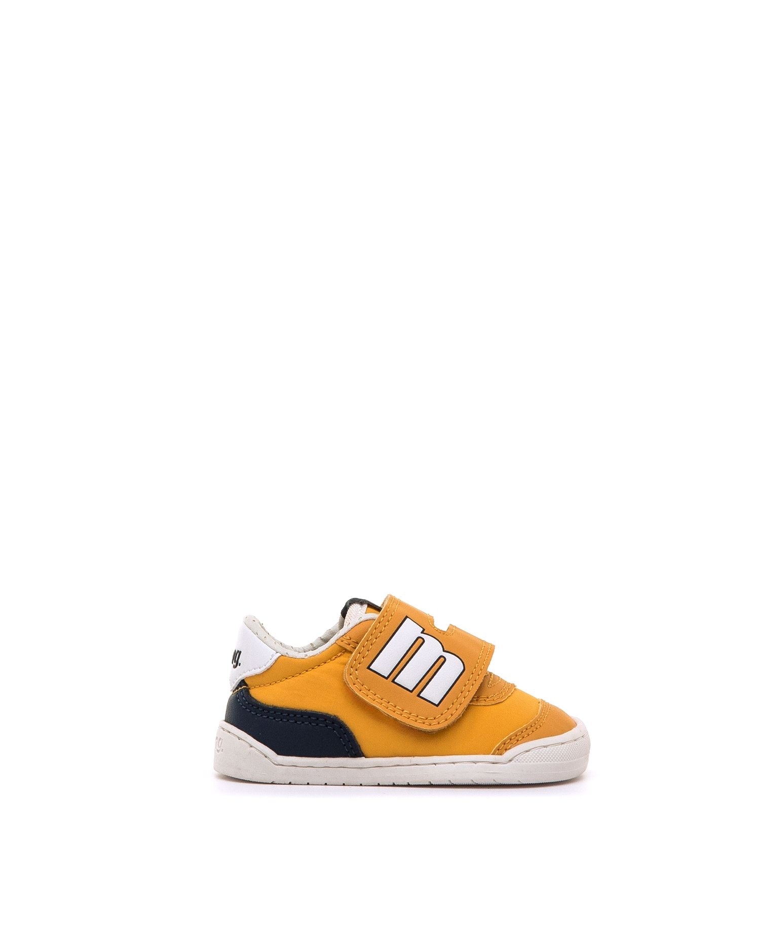 Sapatilhas Desportivas para Bebé com Piso Suave e Velcro MTNG Amarelo / Preto-1
