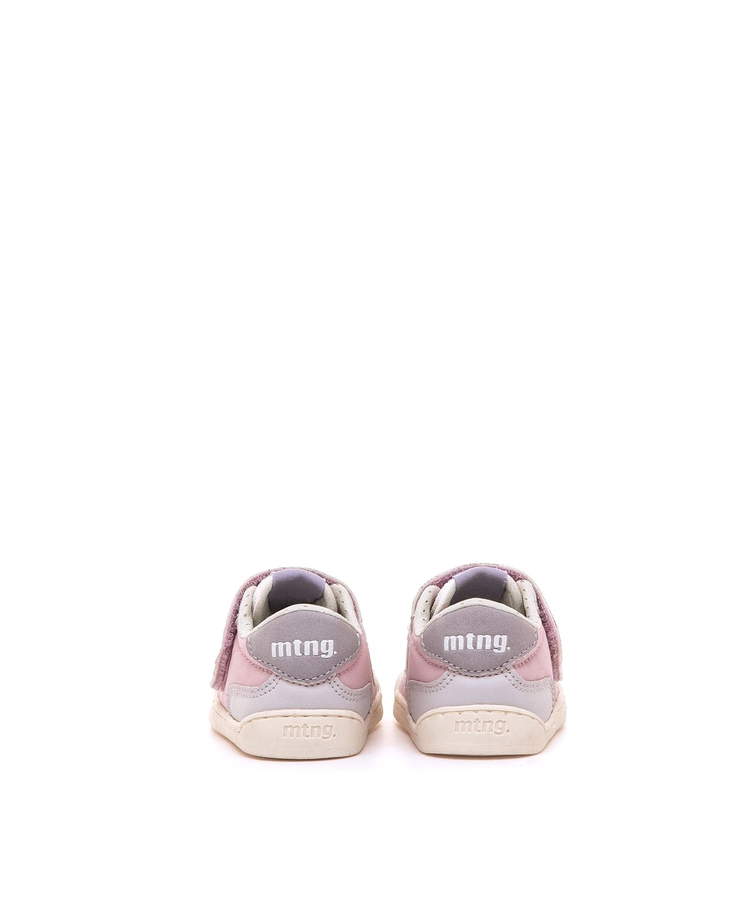 Sapatilhas Desportivas para Bebé com Piso Suave e Velcro MTNG Rosa-pastilha-5