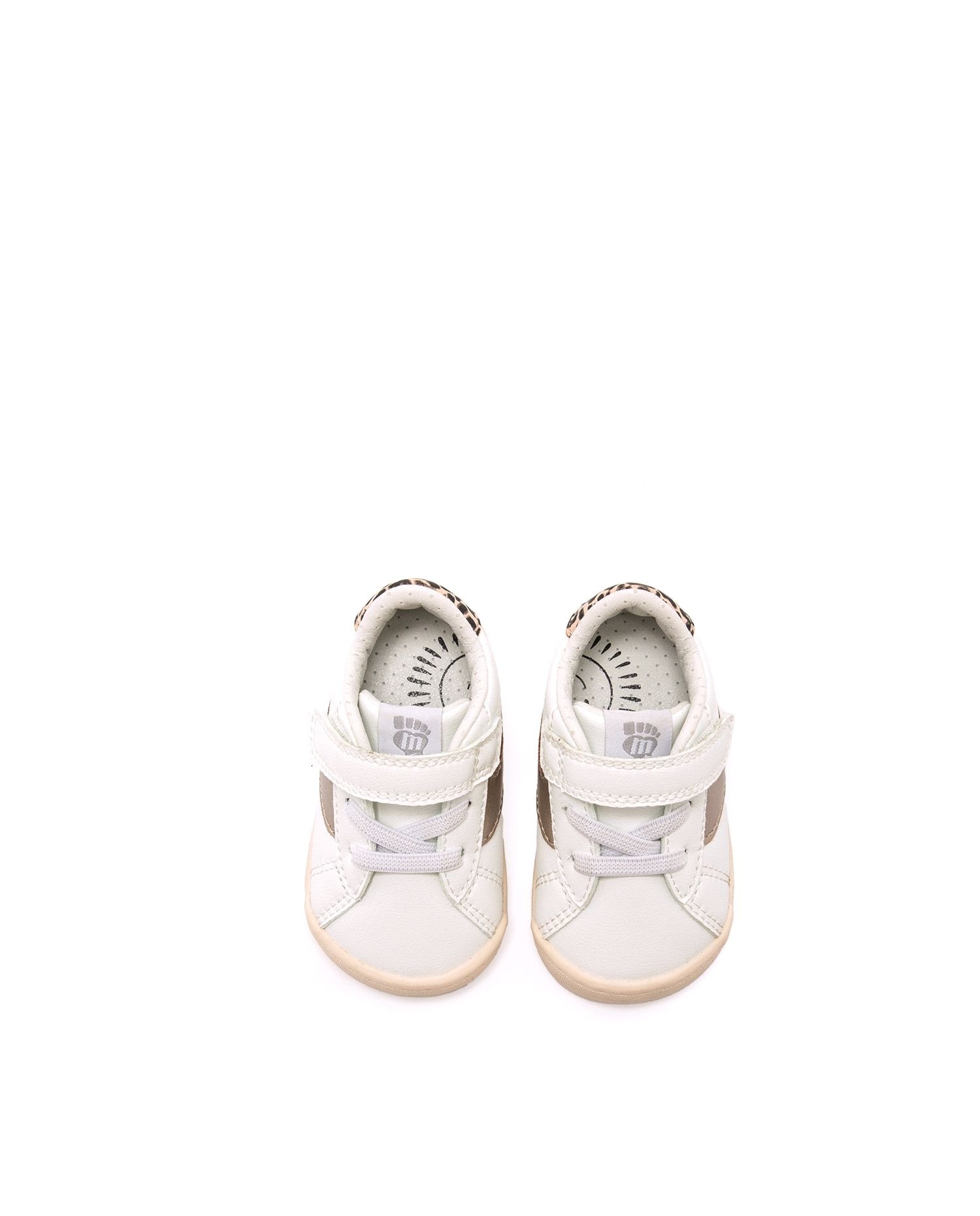 Sapatilhas Desportivas para Bebé com Velcro MTNG Branco-2