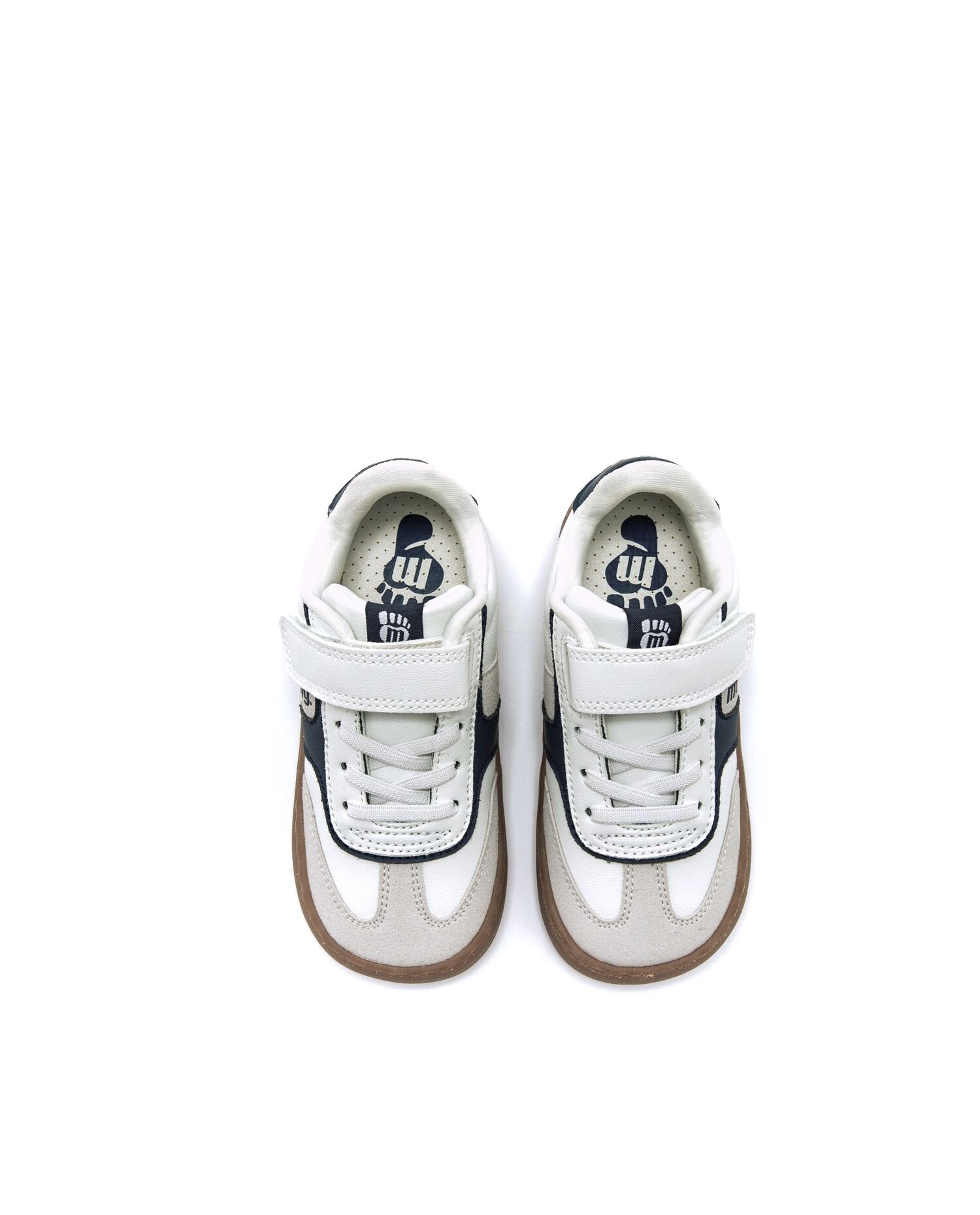 Sapatilhas Desportivas Infantil com Piso Barefoot Azul / Branco-2