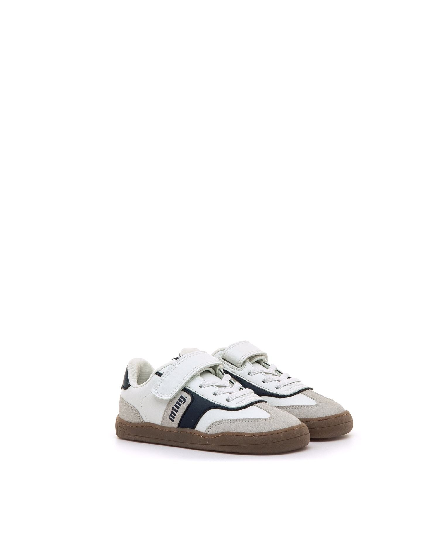 Sapatilhas Desportivas Infantil com Piso Barefoot Azul / Branco-4