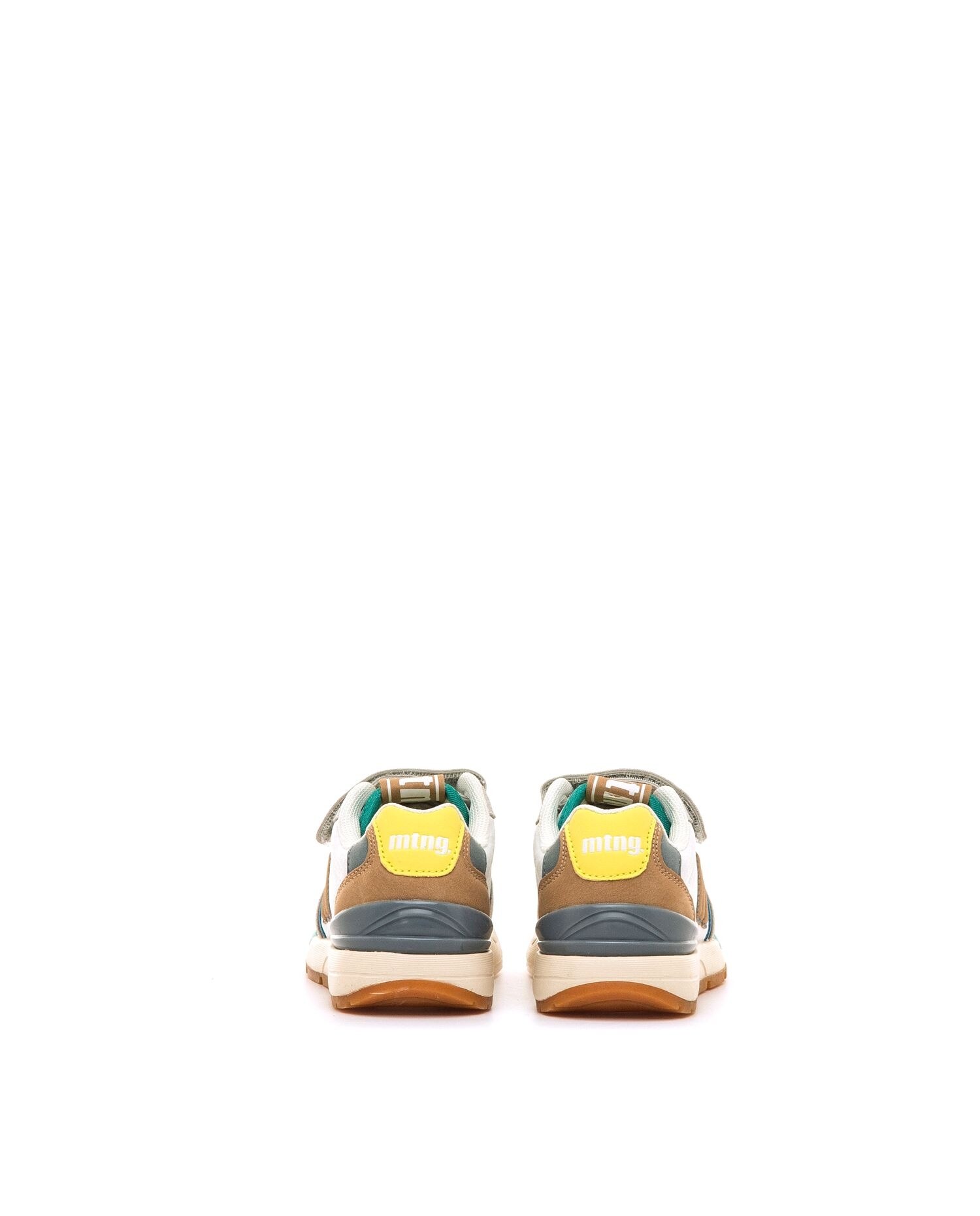 Sapatilhas Desportivas Infantil Estilo Running Avelã / Branco-3