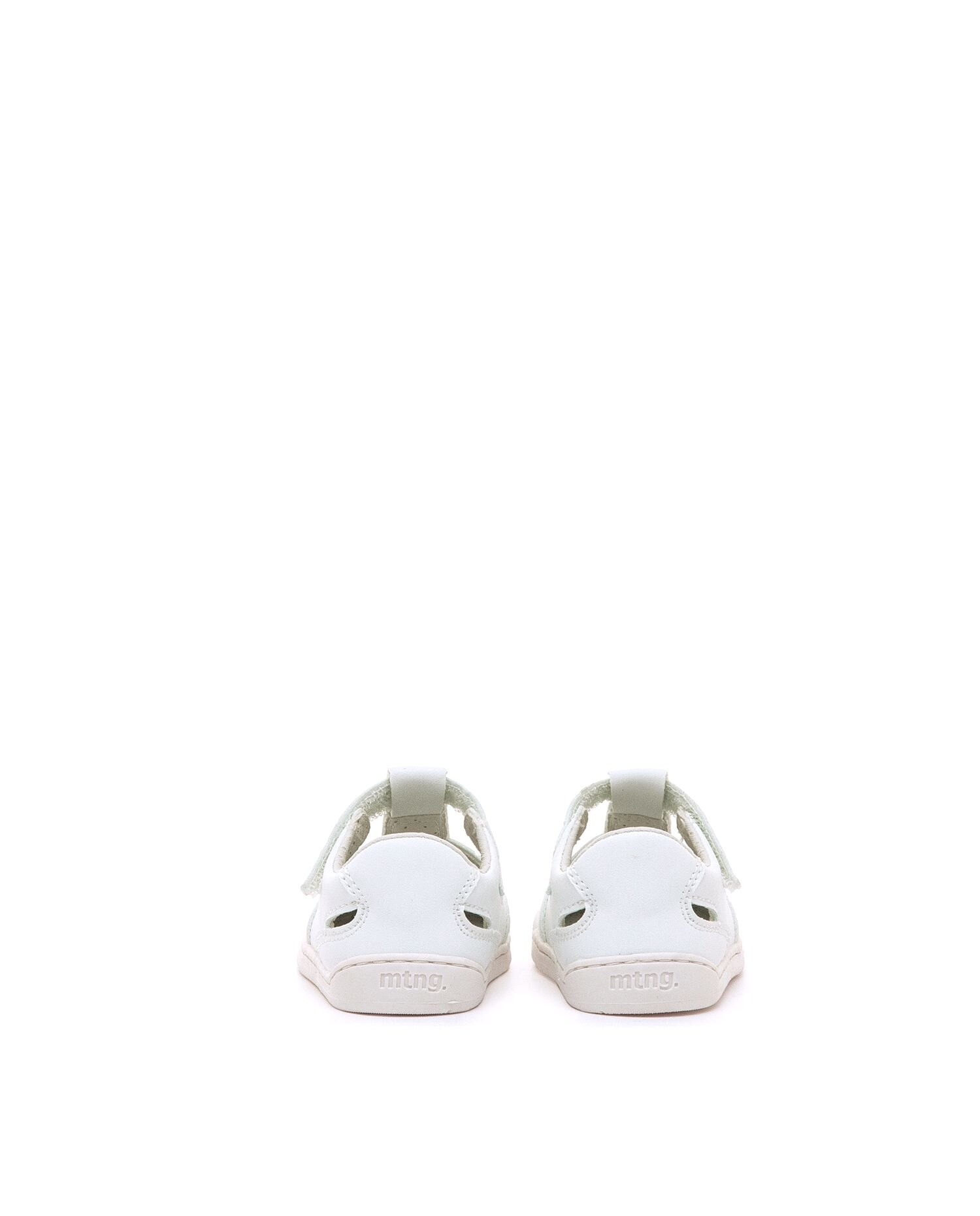 Sandálias Rasas Infantil com Piso Barefoot Branco-5