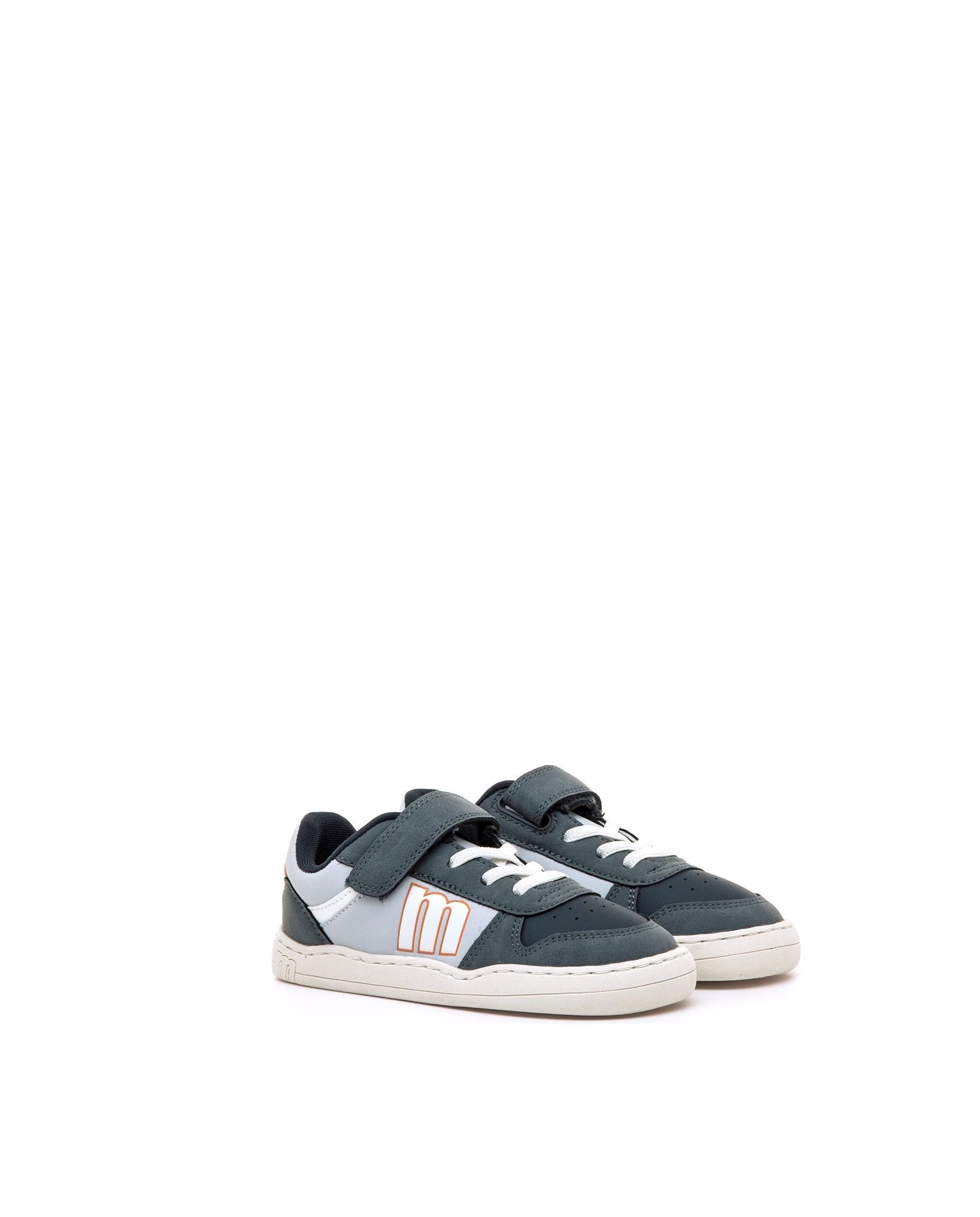 Sapatilhas Desportivas Infantil com Velcro e Sola Respeitosa MTNG Azul-4