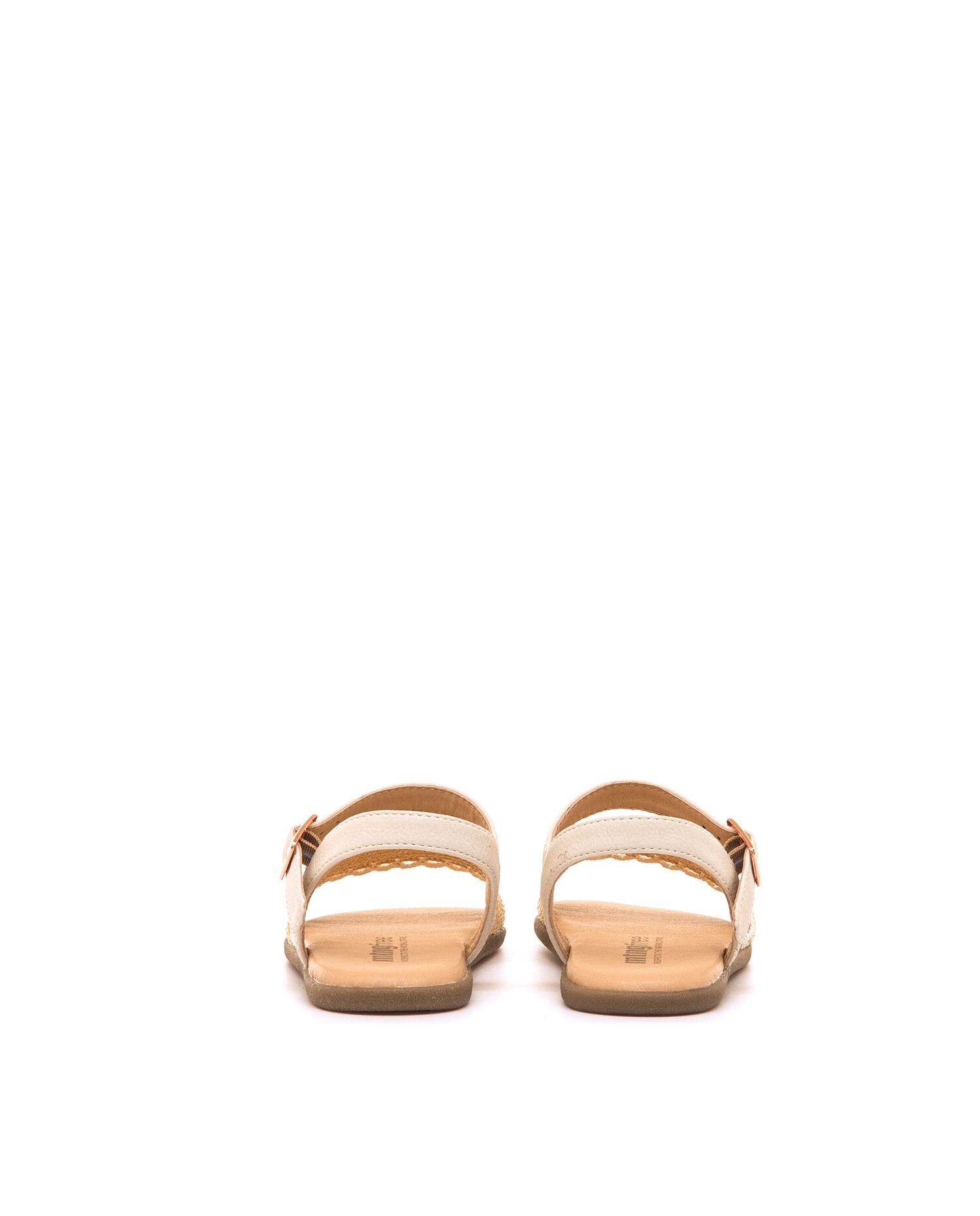 Sandálias Rasas Infantil com Piso Barefoot Natural-5