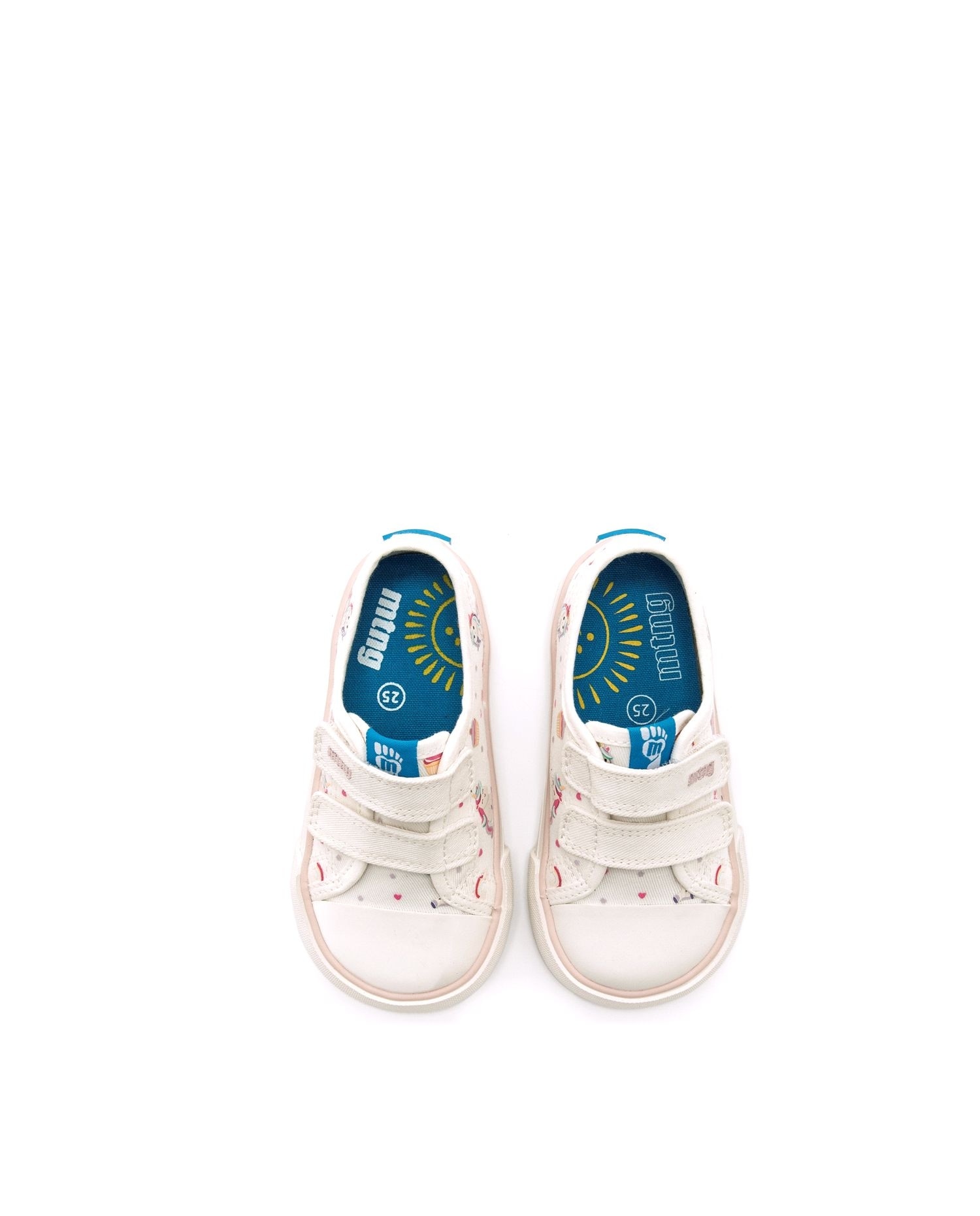 Sapatilhas de Lona Infantil com Piso Barefoot Branco-2