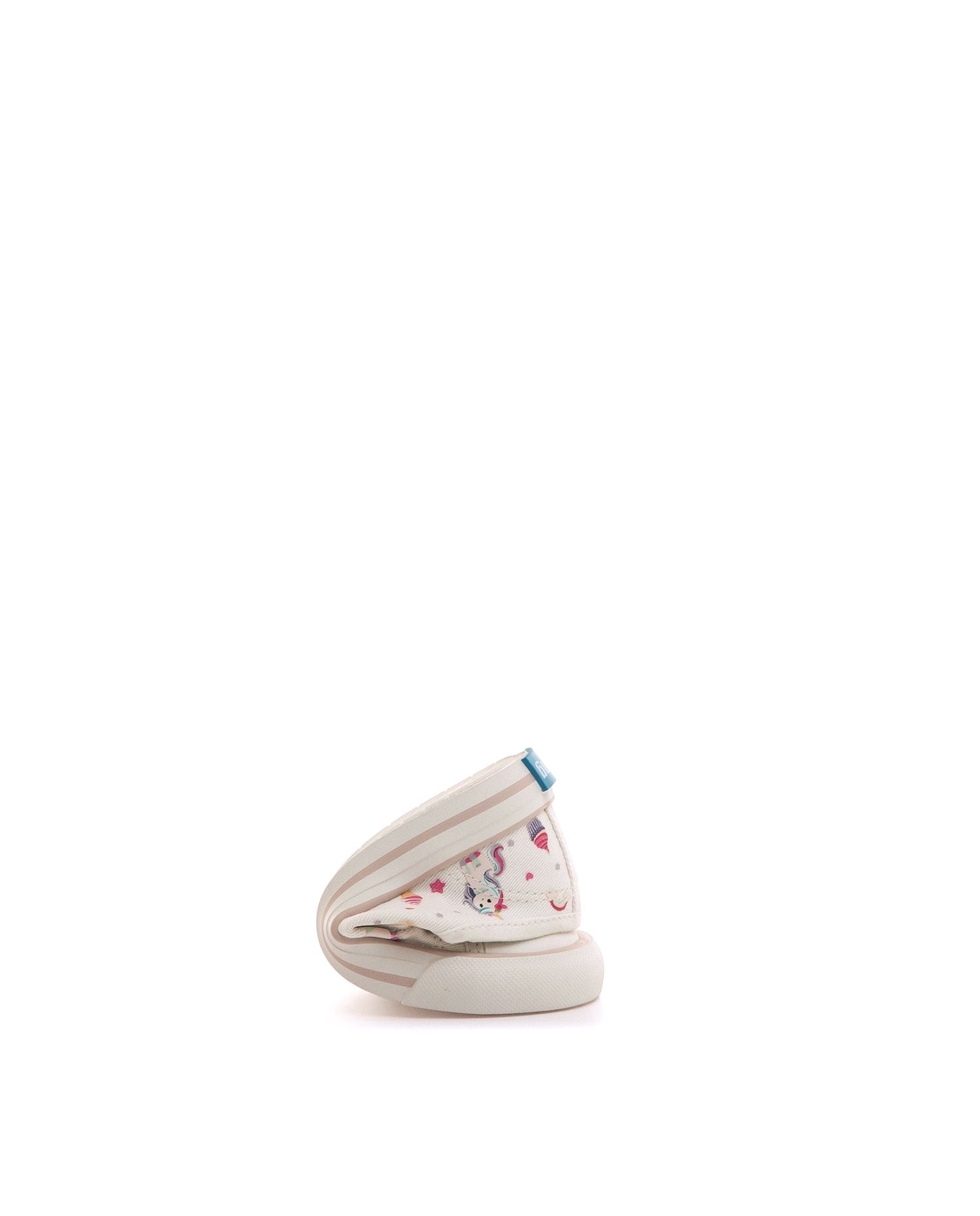 Sapatilhas de Lona Infantil com Piso Barefoot Branco-3