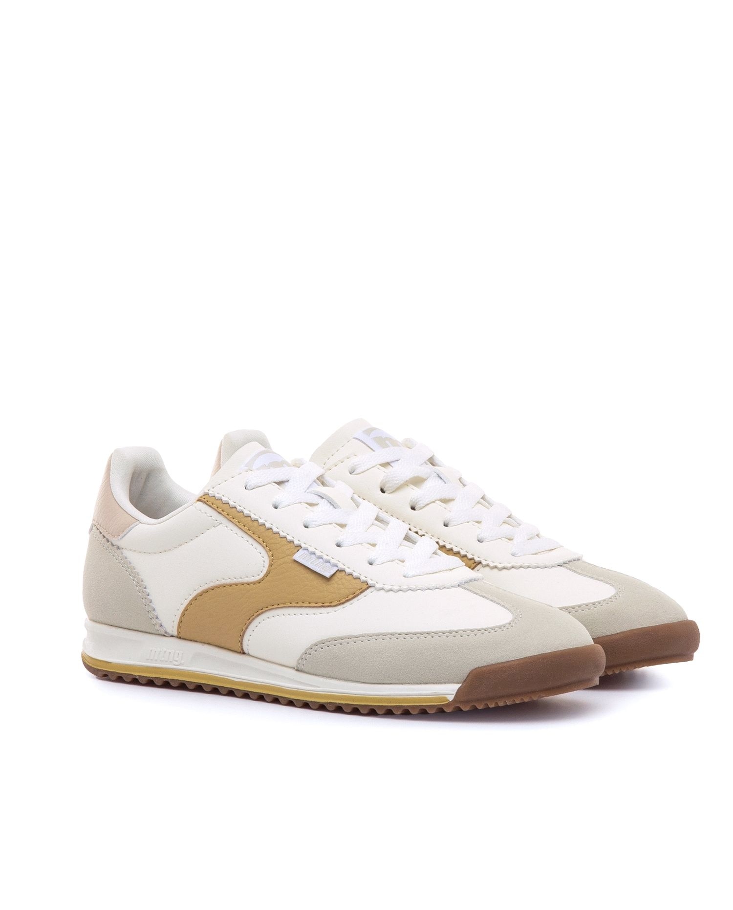 Sapatilhas Desportivas Olympic com Estilo Retro Amarelo-5