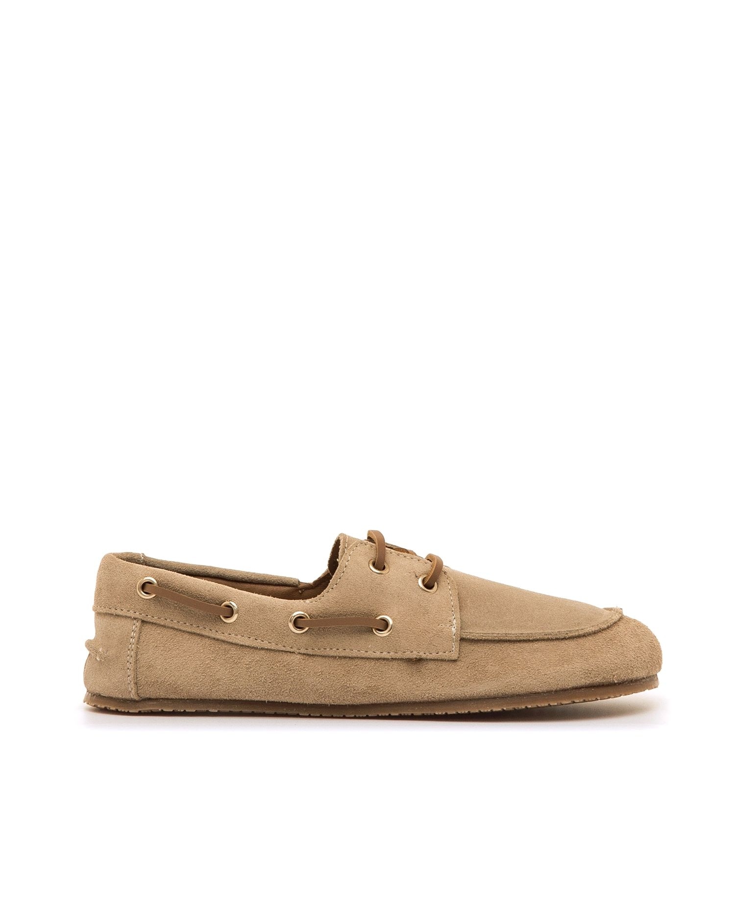 Imagem 0 de Sapatos Rasos Barefoot em Pele de Camurça