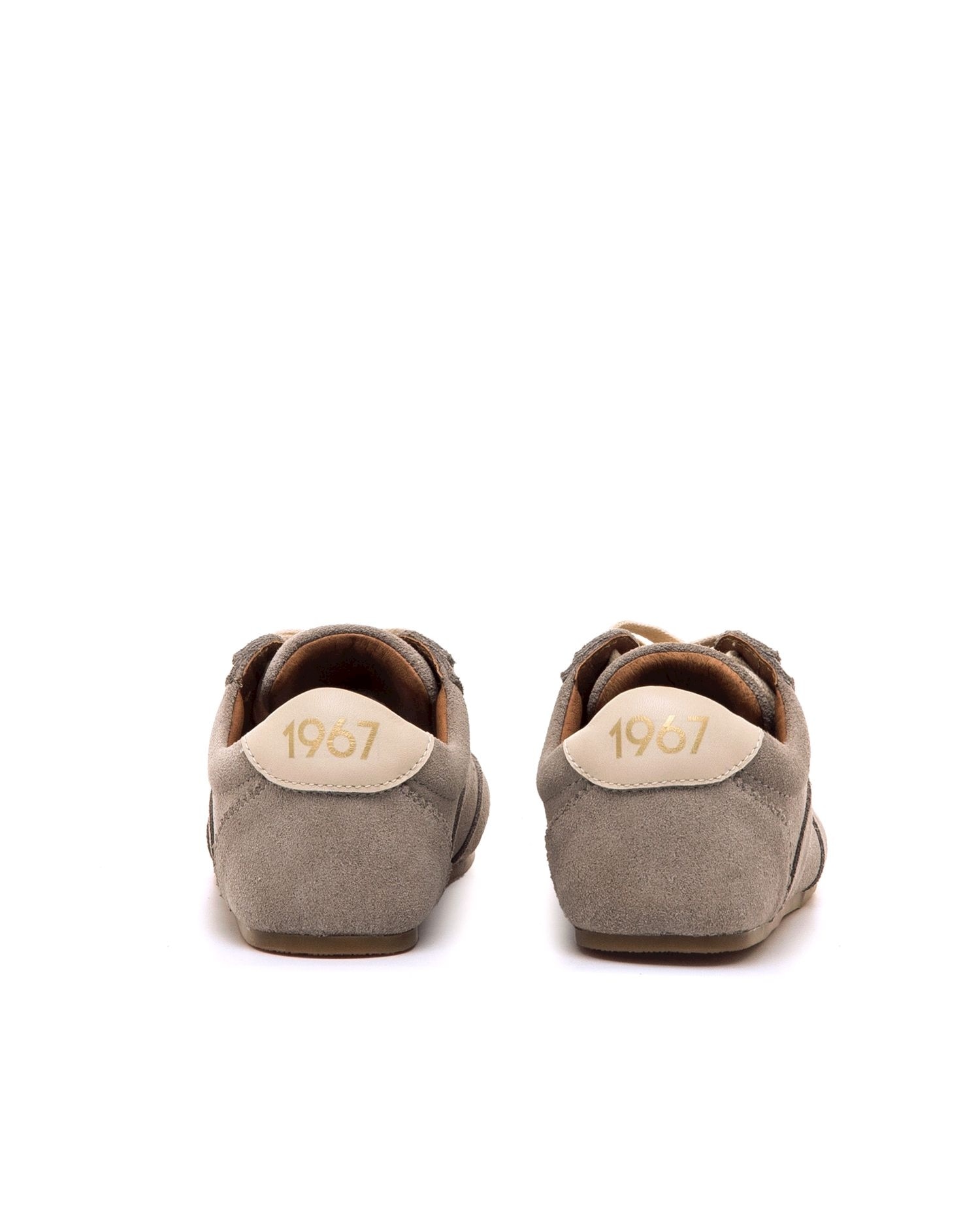 Sapatilhas Confort em Croute com Sola Barefoot Cinzento-5