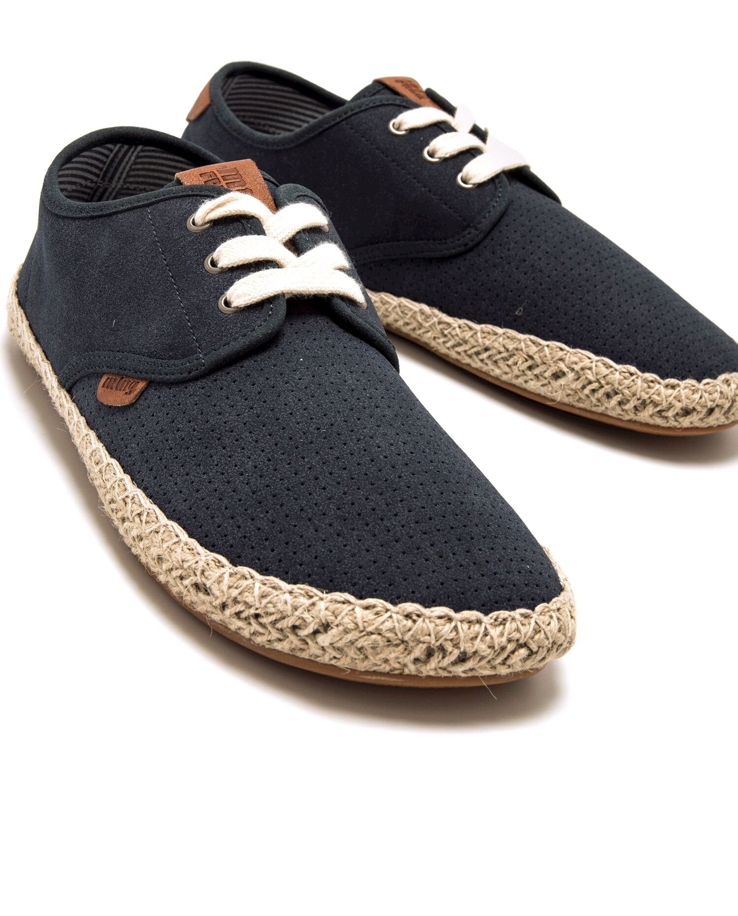 Sapatos de Cordões com Piso Respeitoso Azul-6