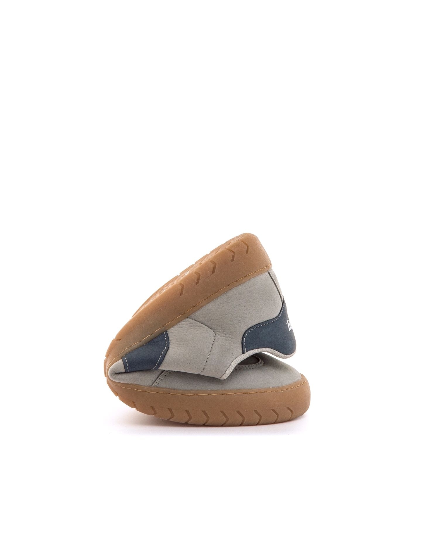 Sapatilhas Desportivas Estilo Bamba com Piso Respeitoso Azul / Cinzento-3
