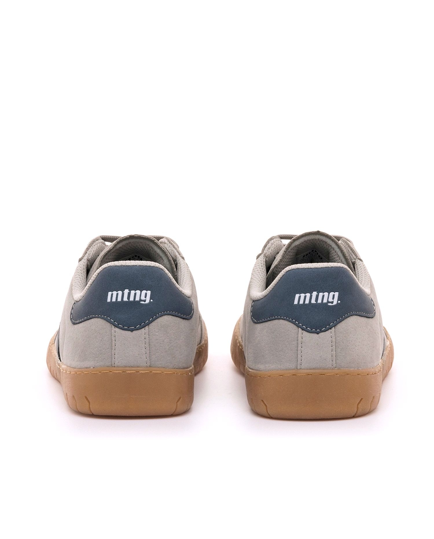 Sapatilhas Desportivas Estilo Bamba com Piso Respeitoso Azul / Cinzento-5