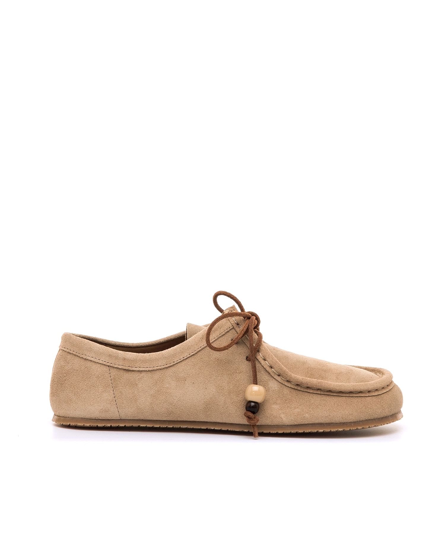 Imagem 0 de Sapatos Rasos em Pele com Piso Respeitoso