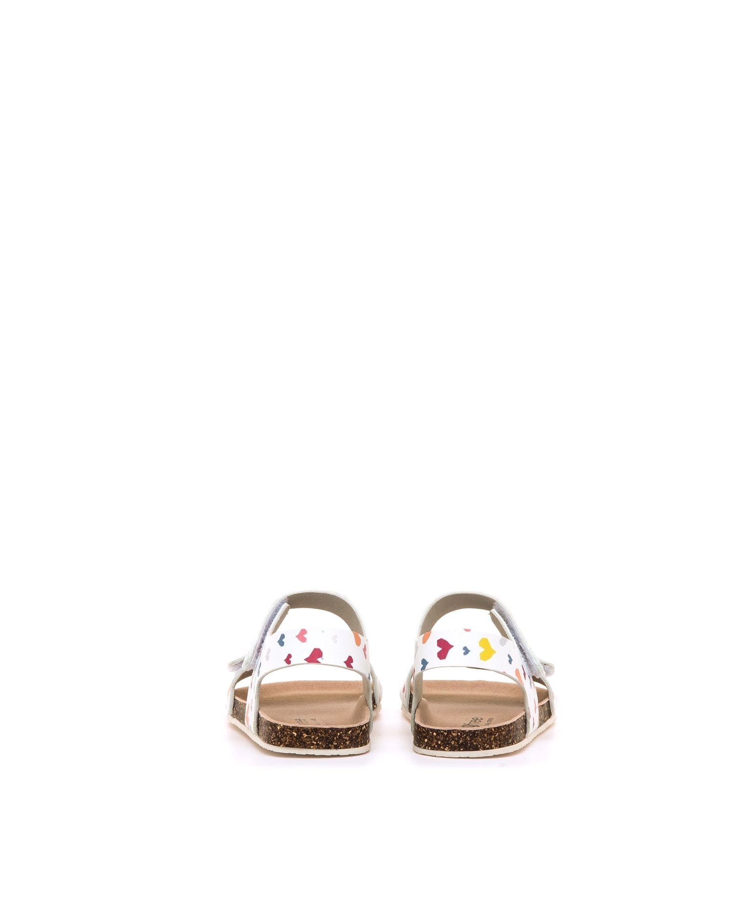 Sandálias Infantil com Sola Barefoot e Tiras Grossas Branco-4