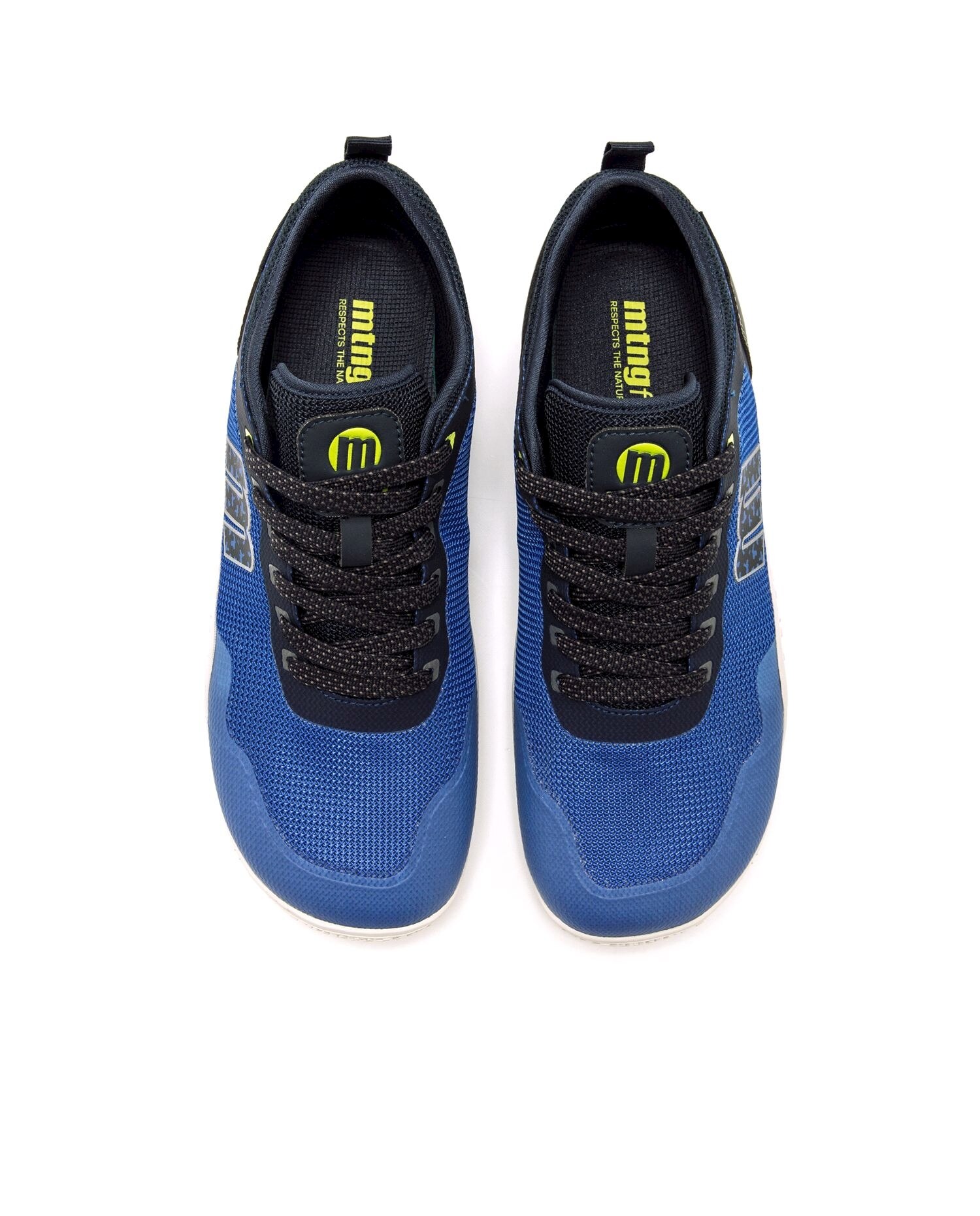 Sapatilhas Desportivas com Piso Respeitoso Azul-2