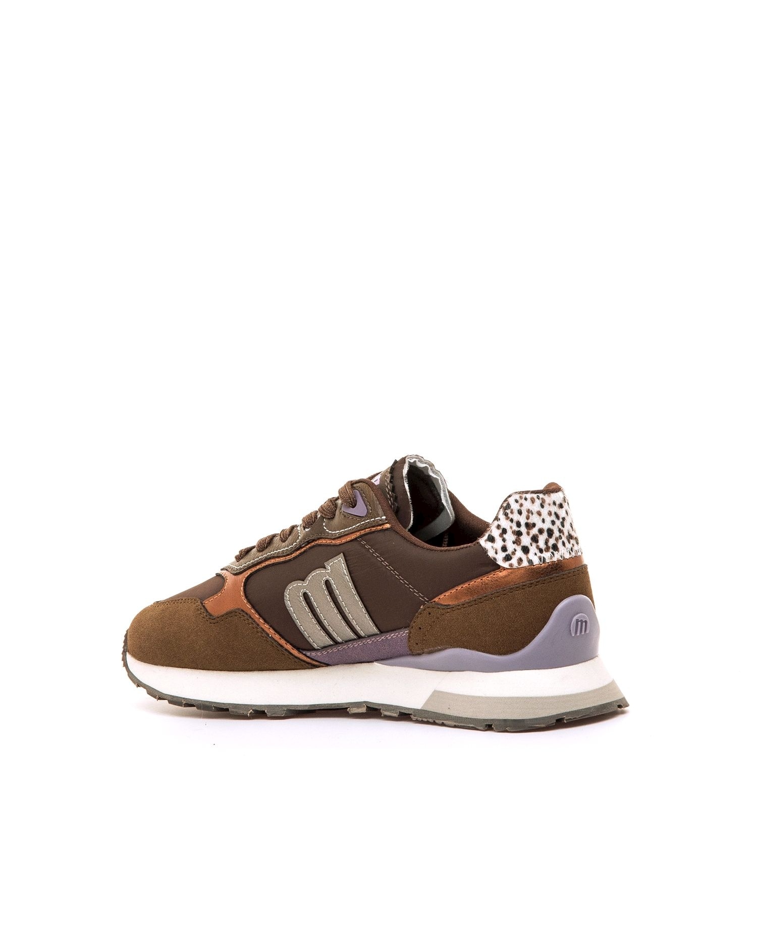 Sapatilhas Desportivas Estilo Sneaker Castanho-4