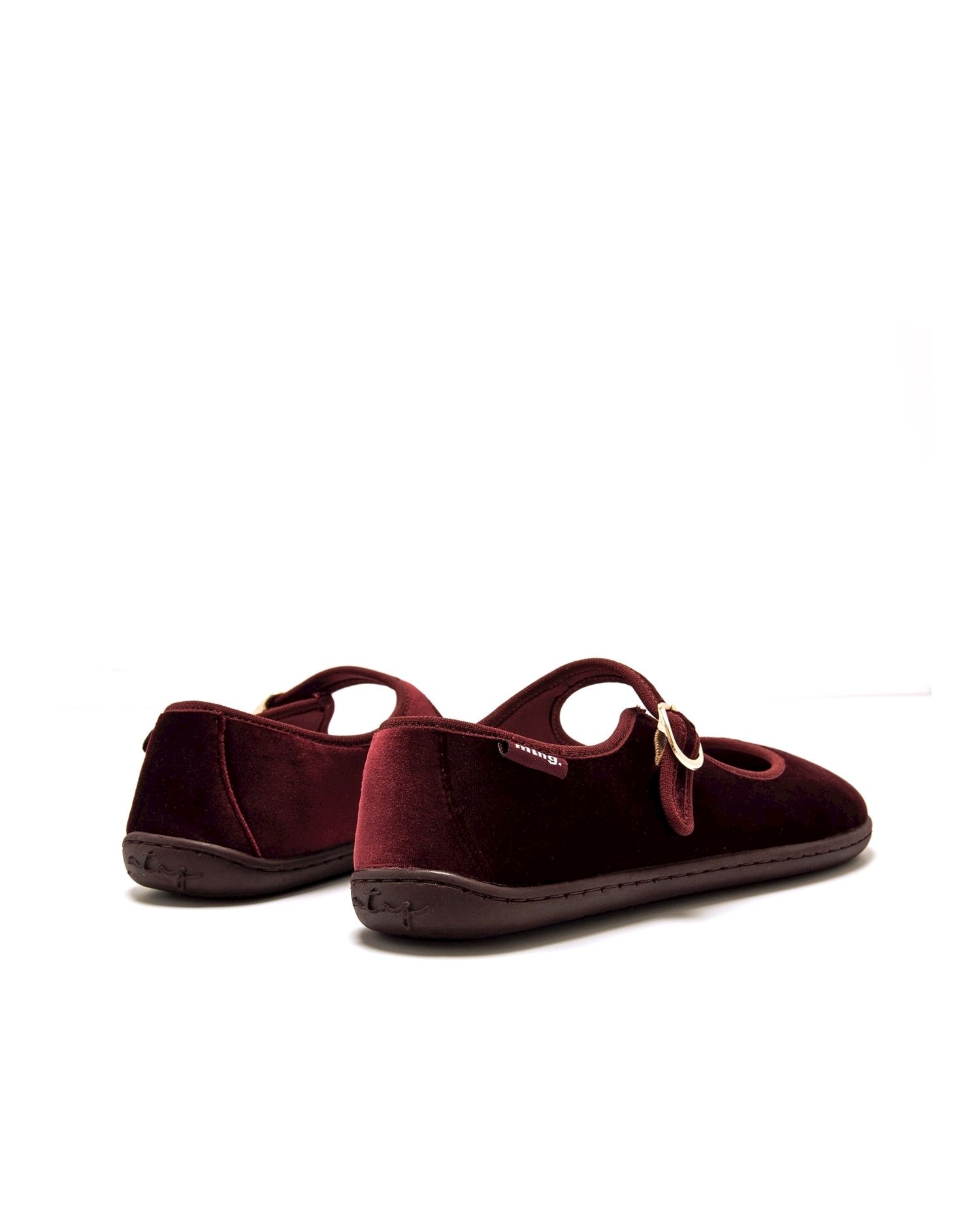 Sabrinas com Piso Barefoot com Fivela Vermelho-5