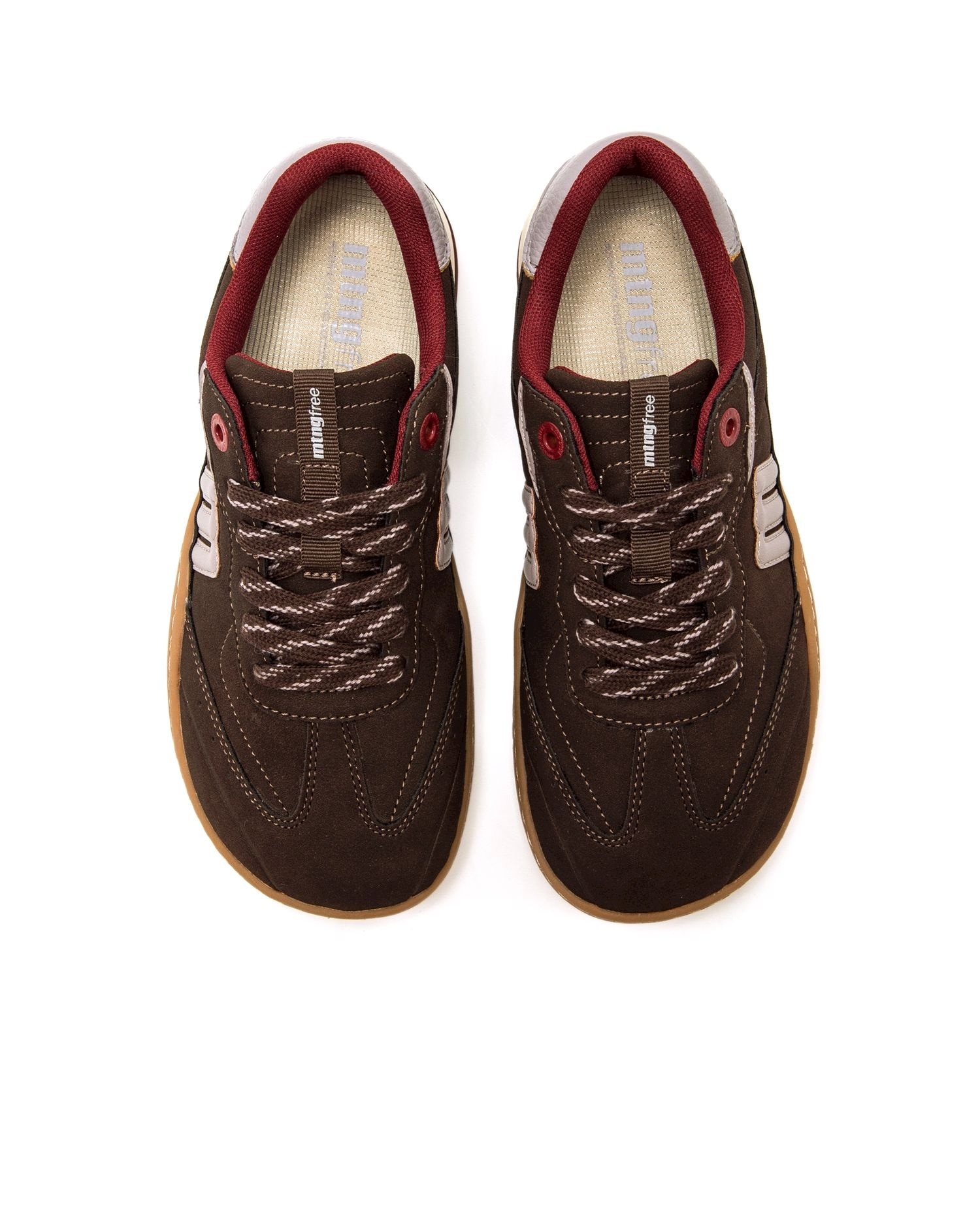 Sapatilhas Desportivas com Piso Barefoot Castanho-2