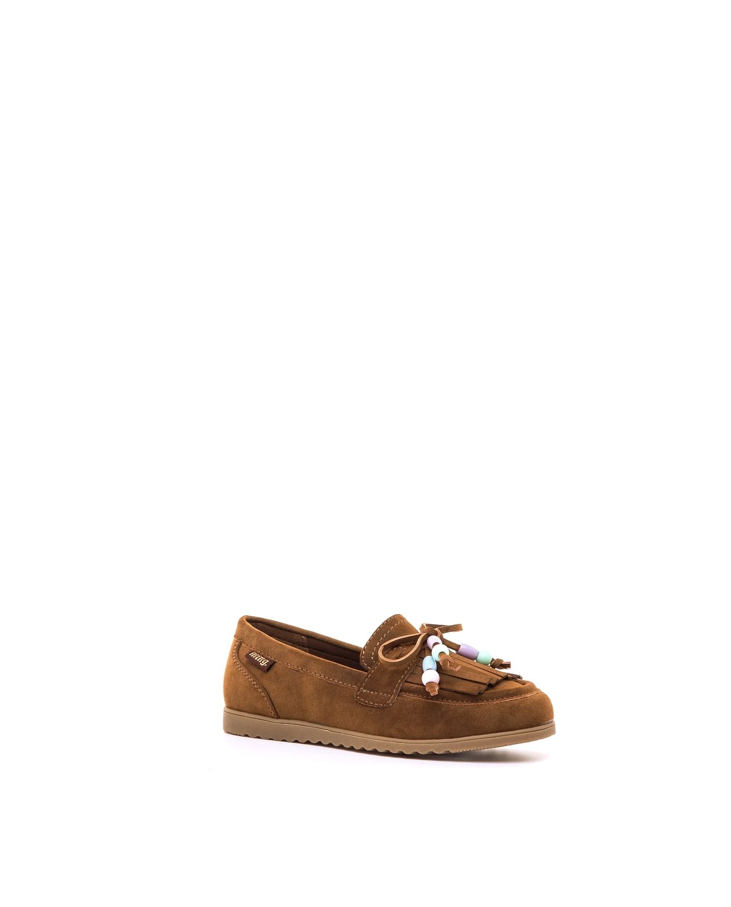 Sapatos Náuticos Infantil com Detalhe no Peito Do Pé Couro-2