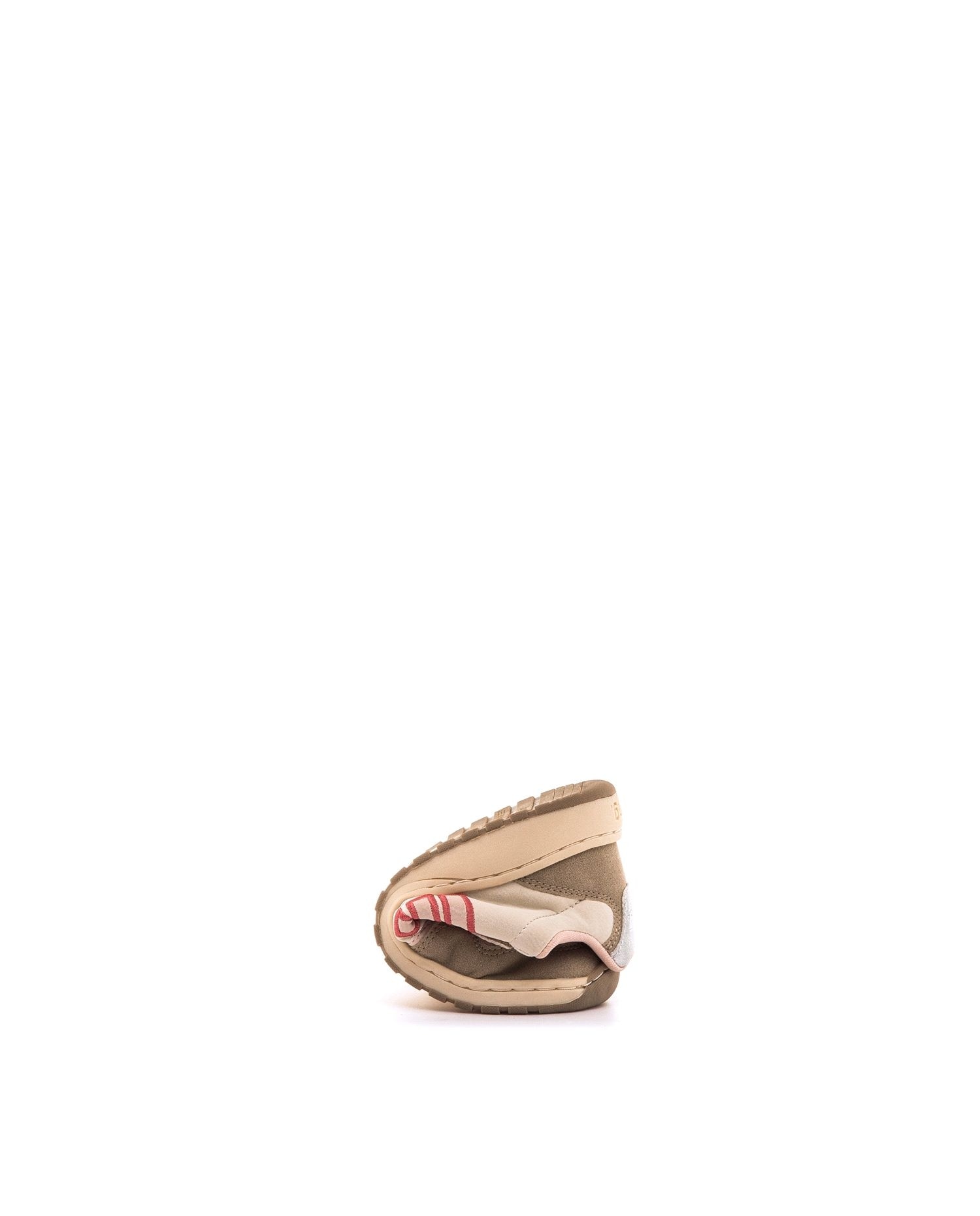Sapatilhas Desportivas Infantil com Sola Barefoot Bege/Rosa-3
