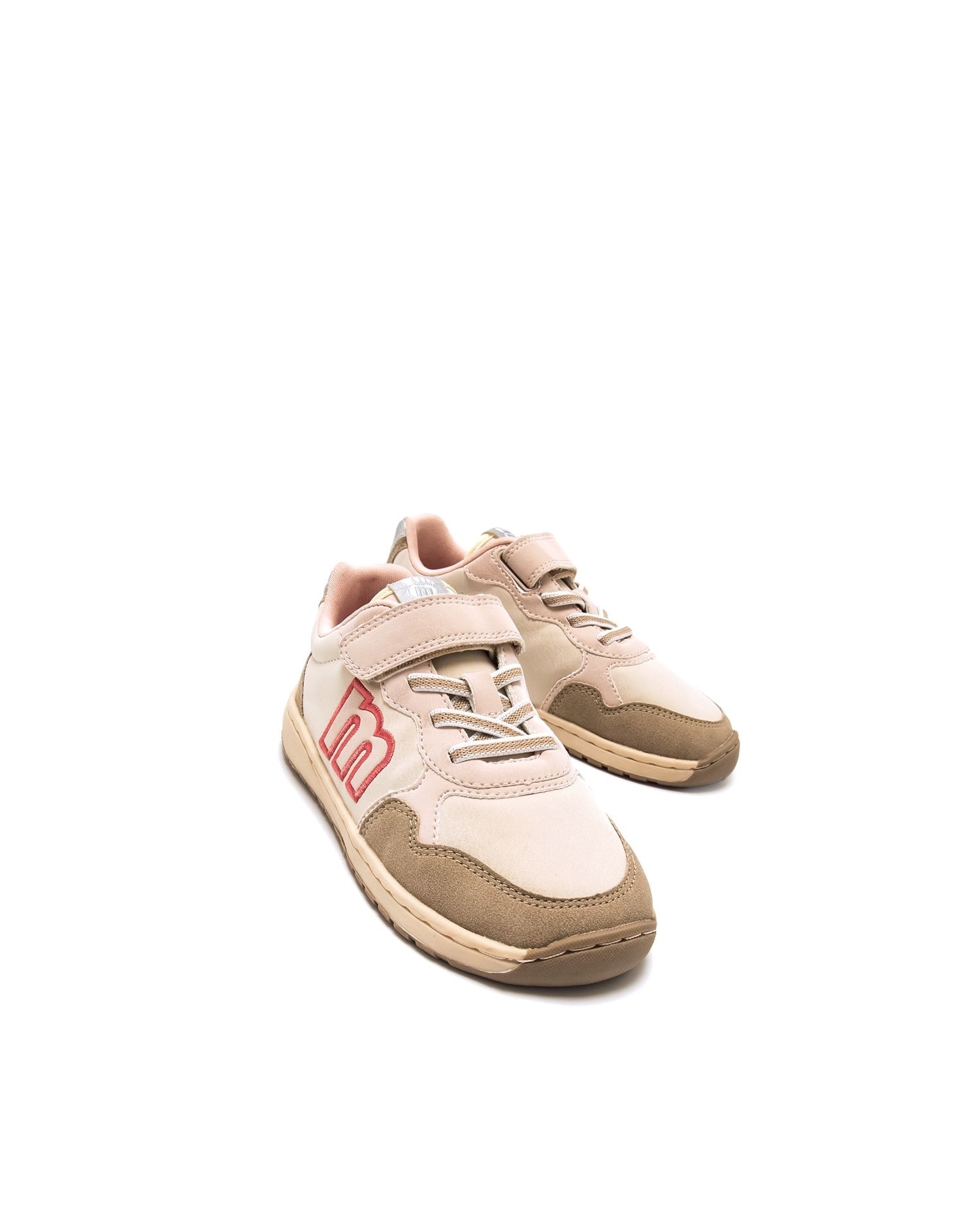Sapatilhas Desportivas Infantil com Sola Barefoot Bege/Rosa-6