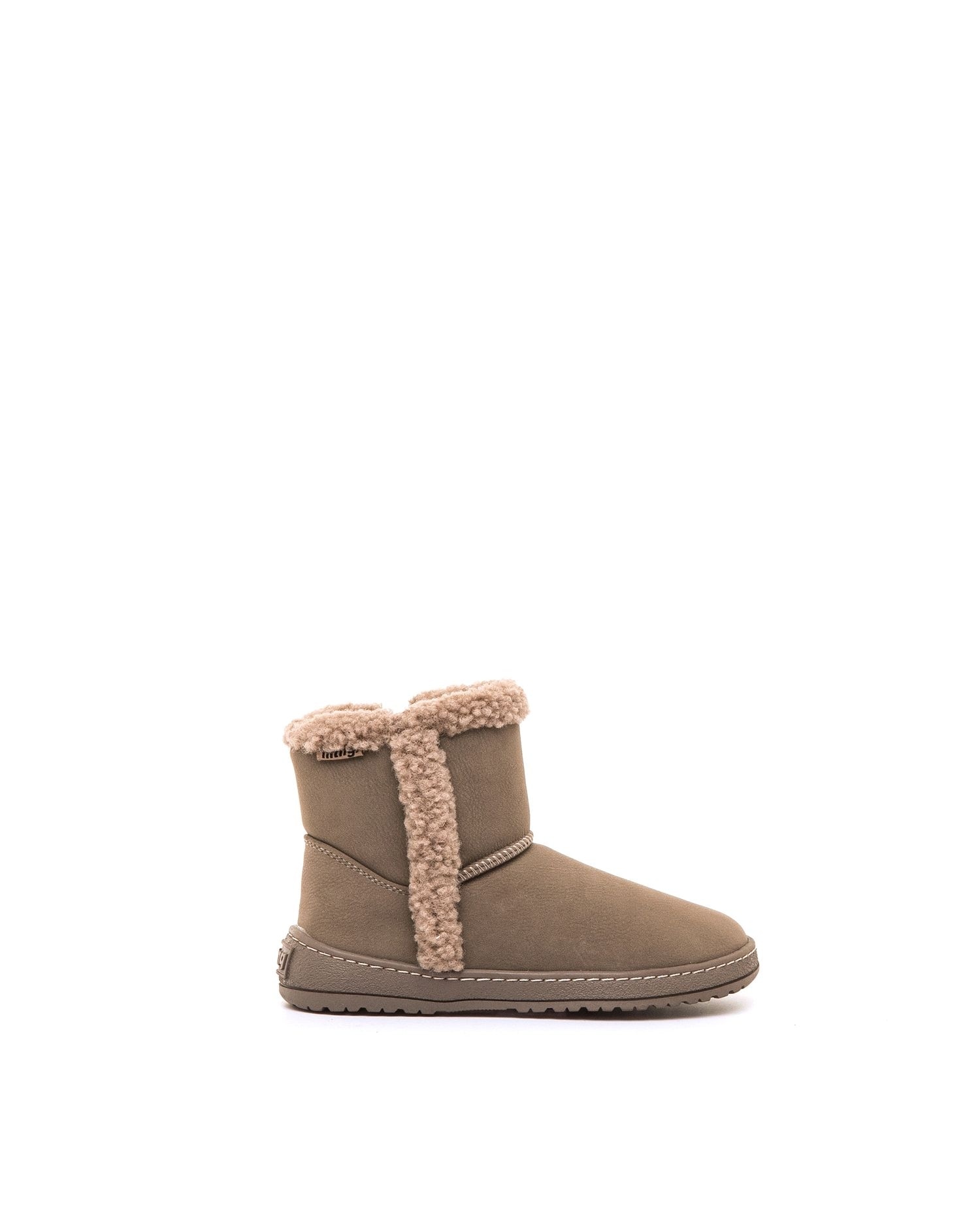 Imagem 0 de Botins de Pelo Infantil com Detalhe Exterior