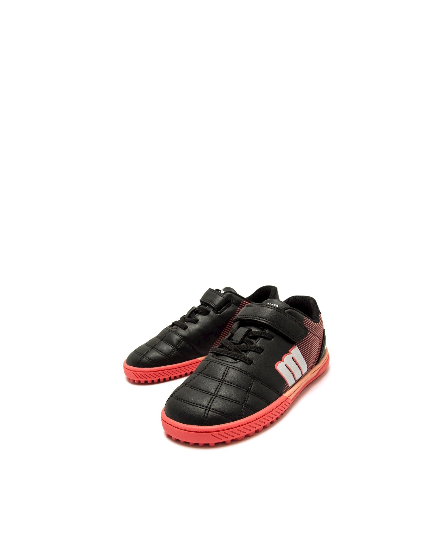 Sapatilhas Desportivas Infantil Estilo Futebol com Piso Respeitoso MTNG Preto / Laranja-6