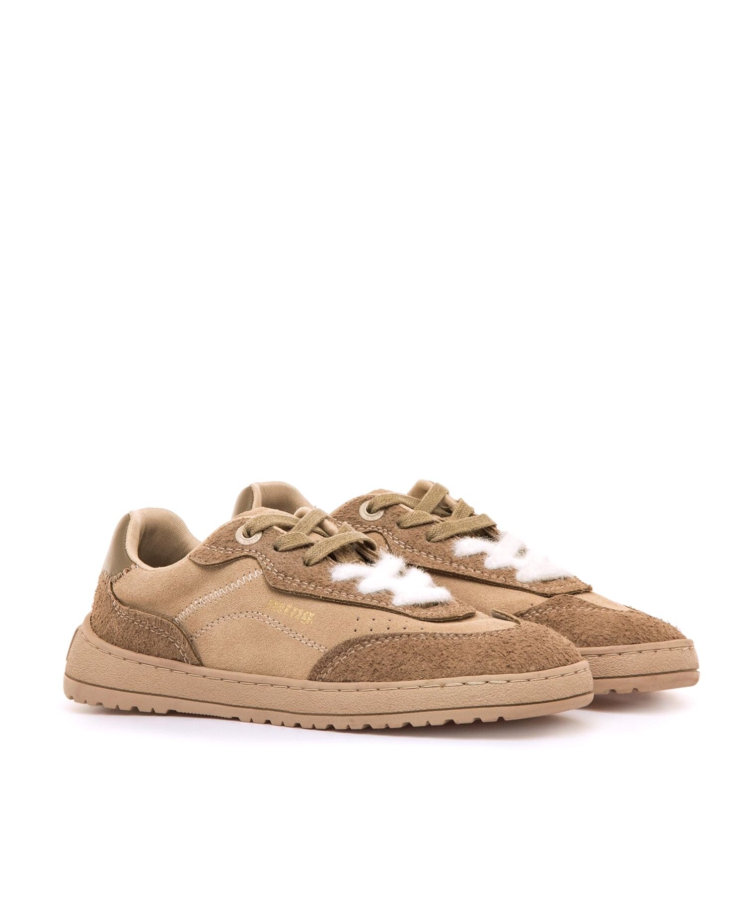 Sapatilhas Desportivas com Piso Barefoot em Pele Natural-4