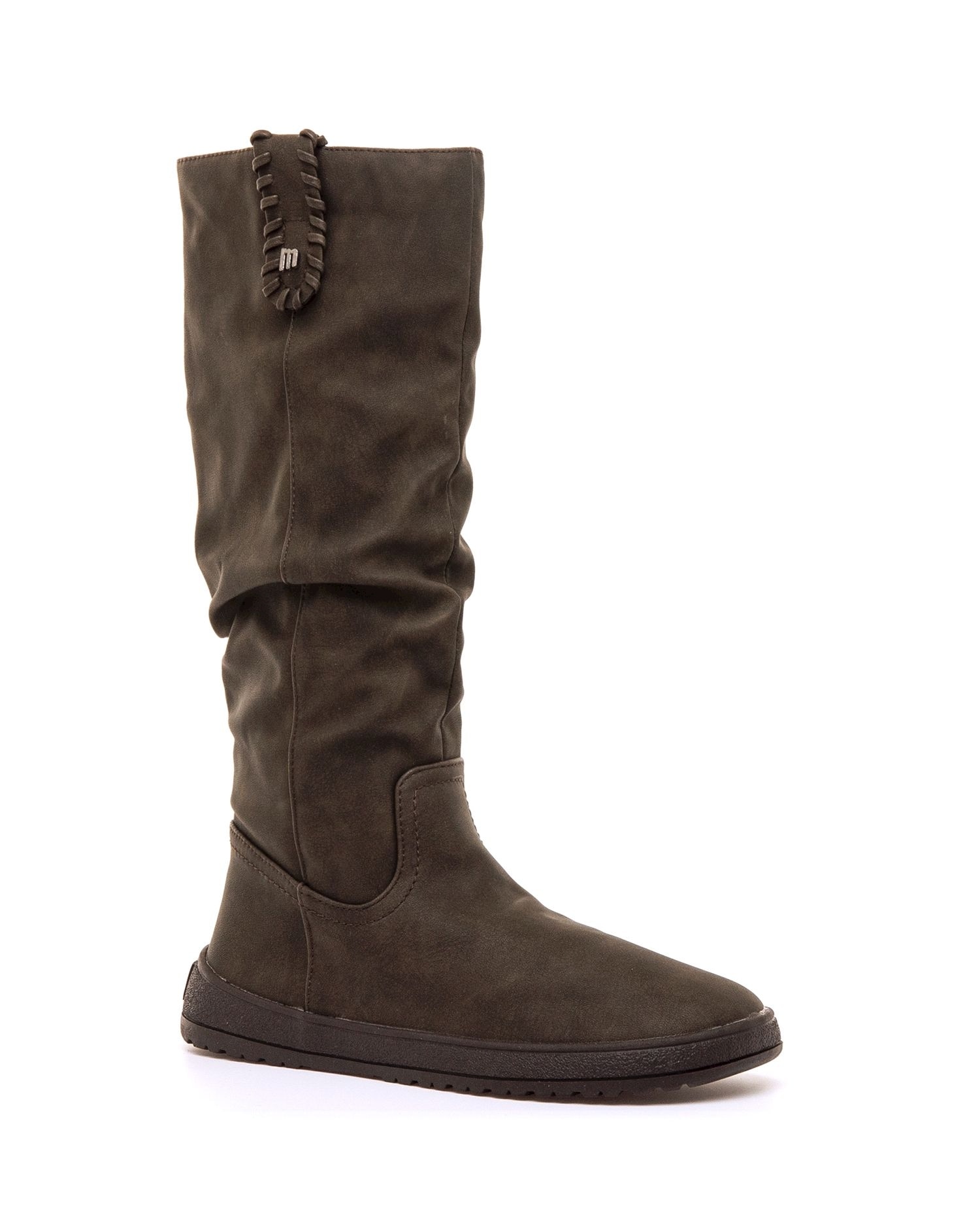 Botas Altas com Piso Baretoot Castanho-2