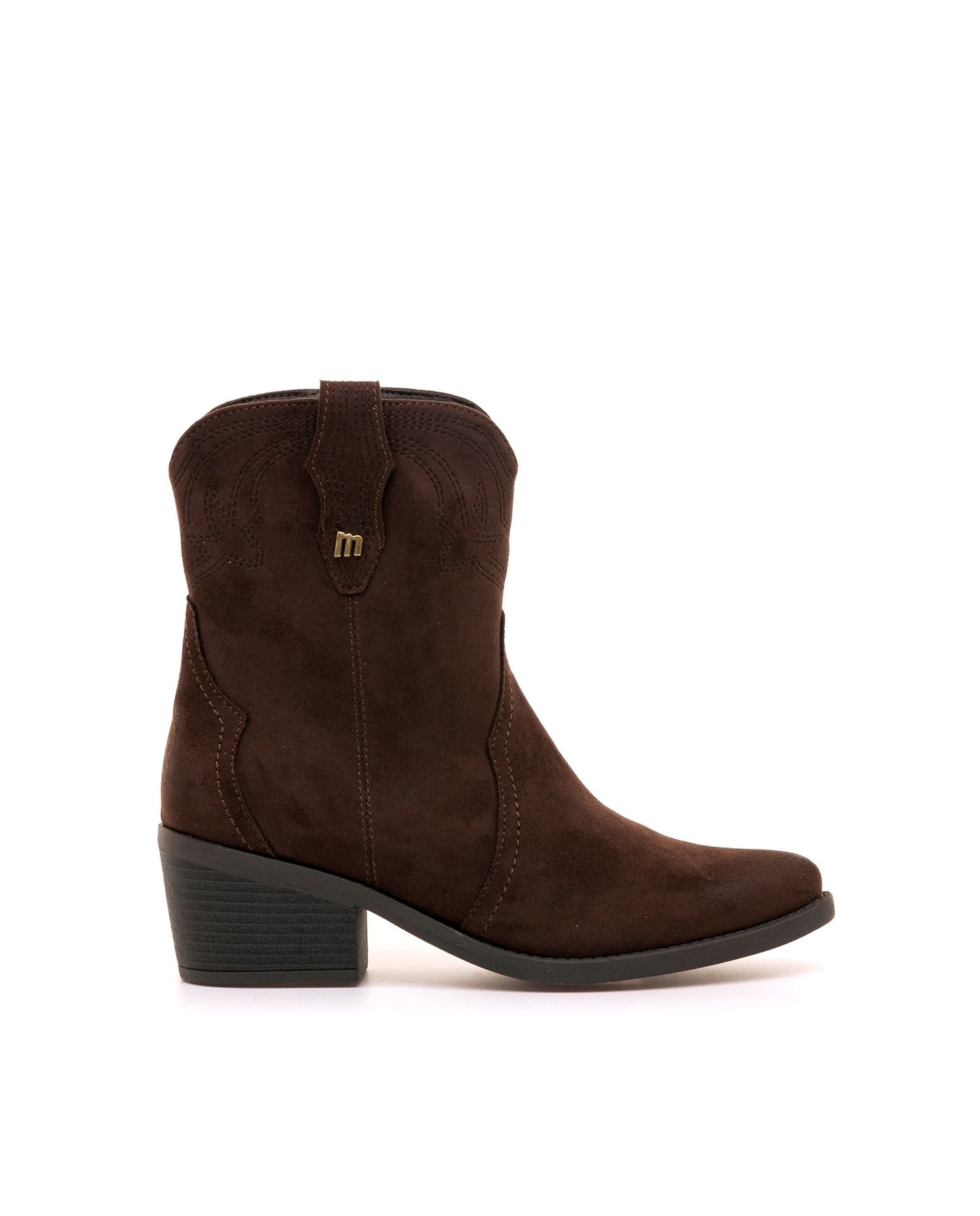 Imagem 0 de Botins Cowboy com Detalhe Bordado