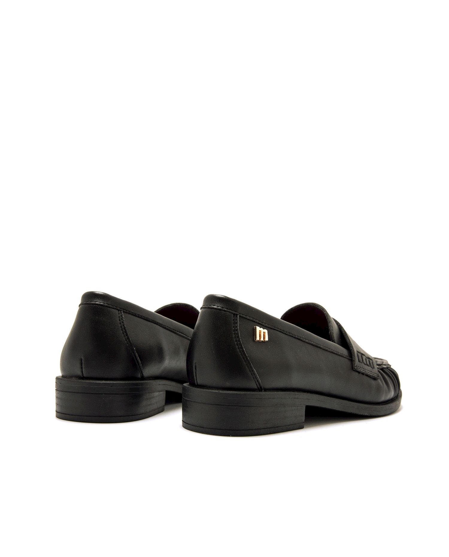 Mocassins Rasos Preto-3