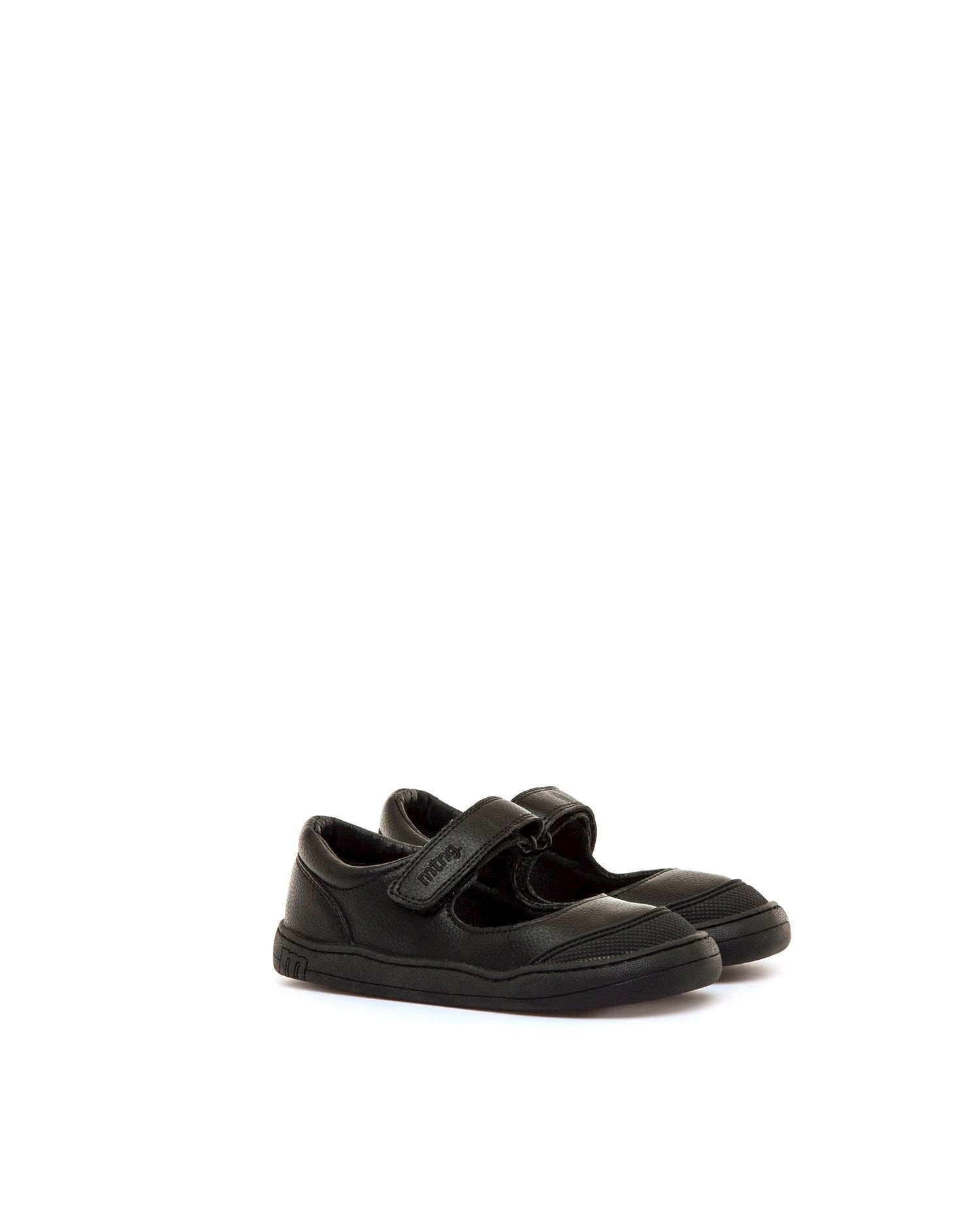 Bailarinas Infantil Estilo Colegial com Piso Barefoot MTNG Preto mate-4