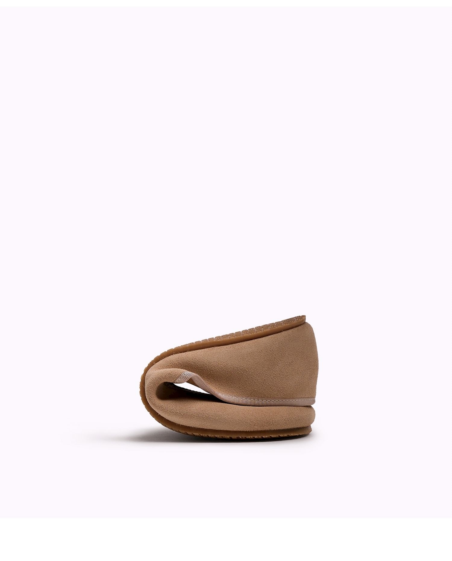 Sapatos Rasos Estilo Merceditas em Pele com Piso Barefoot Natural-4