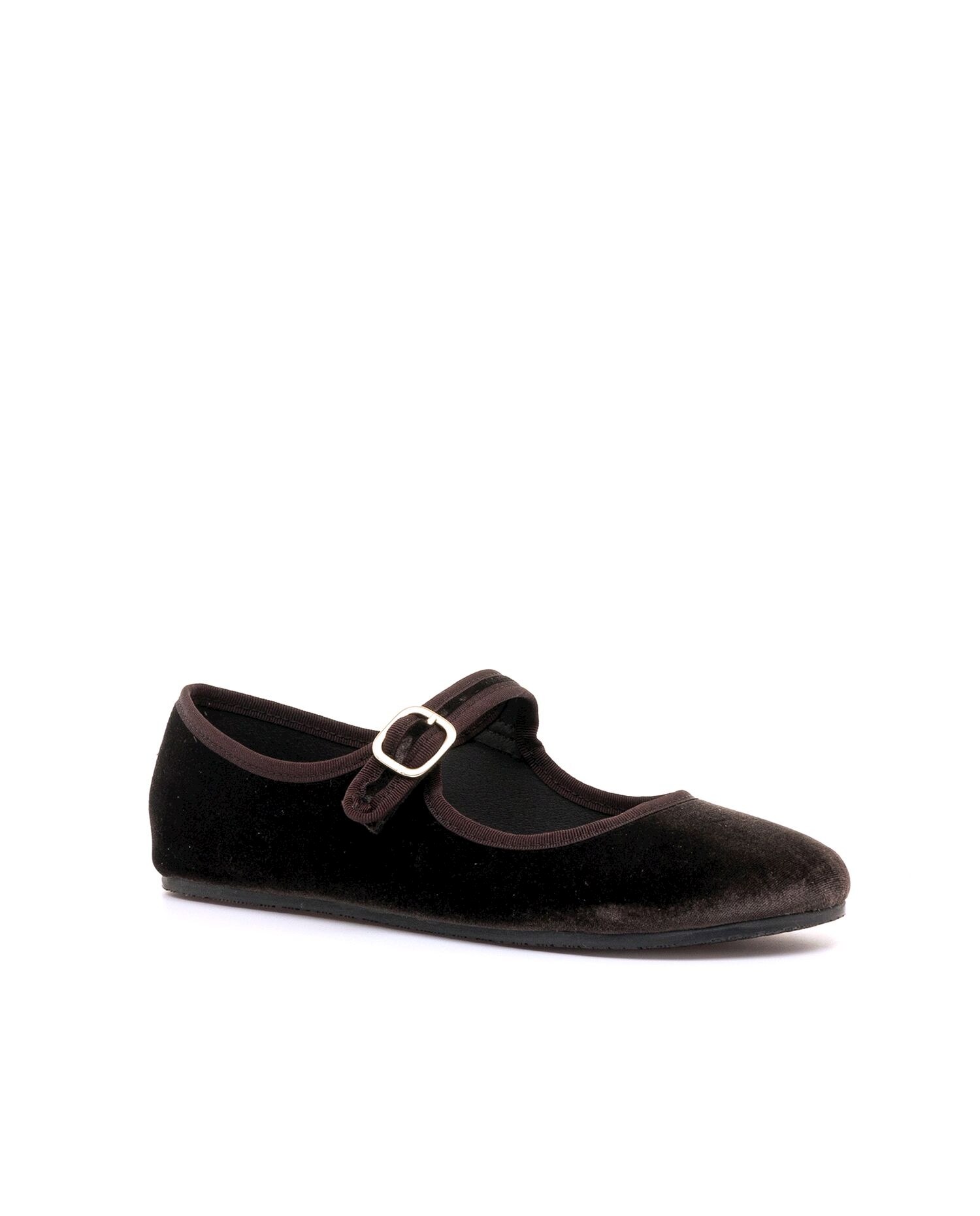Sapatos Conforto Estilo Merceditas com Piso Respeitoso Moca-2