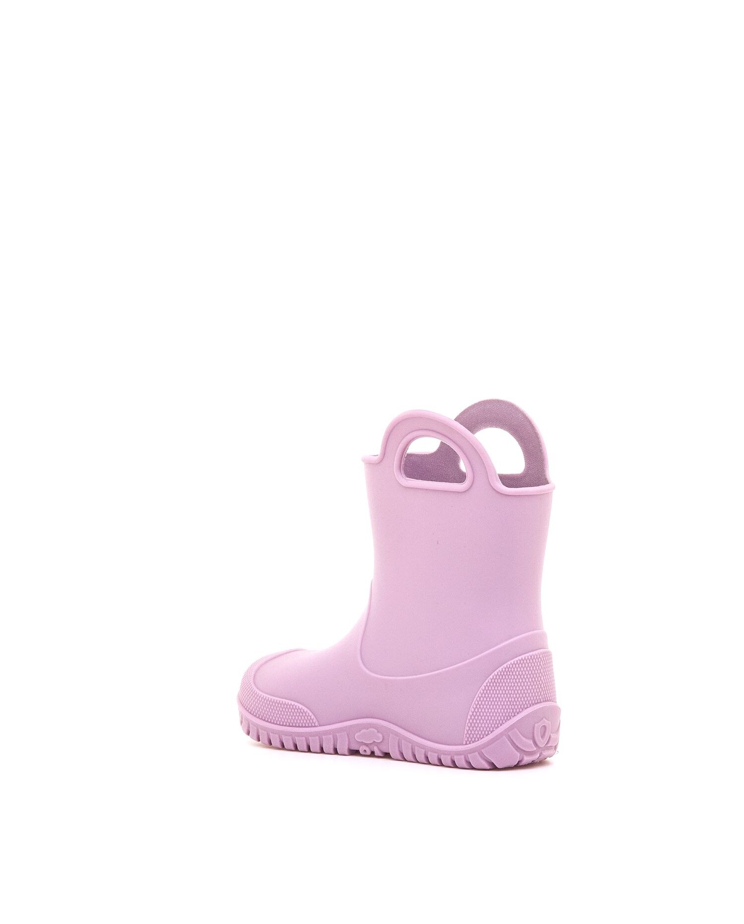 Botas de Água Infantil com Piso Barefoot Lilás-4
